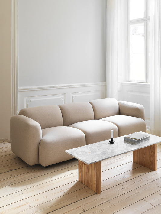 Swell 3-Seater Modular Sofa by Normann Copenhagen - Main Line Flax Upminster MLF20