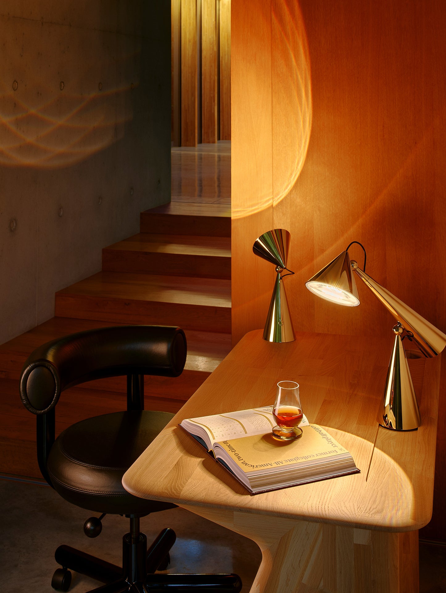 Pose Portable Lamp by Tom Dixon - Gold