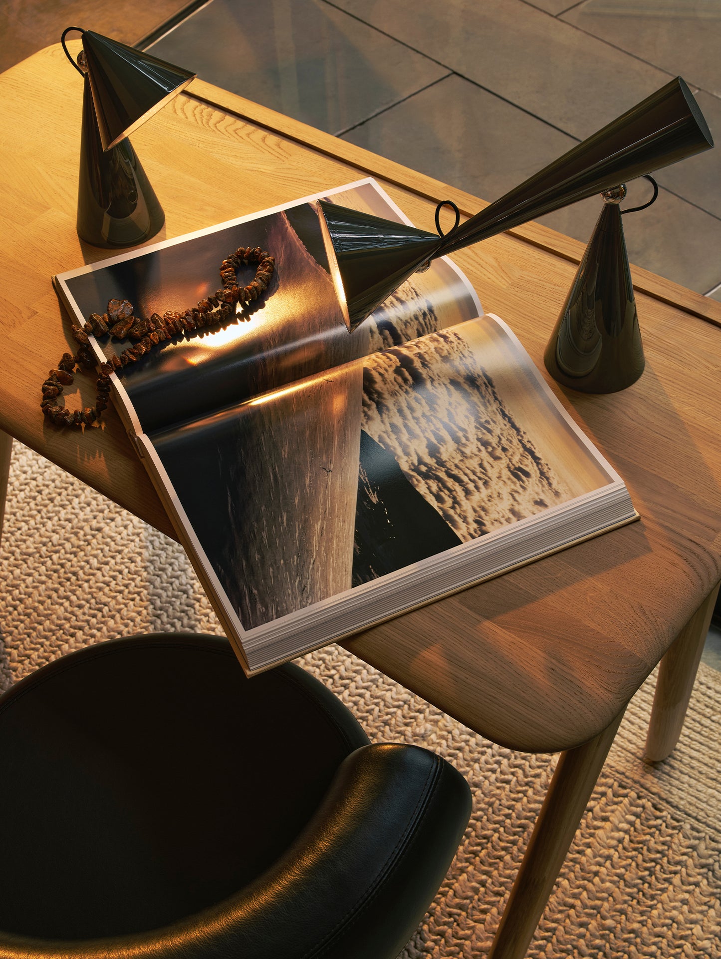 Pose Portable Lamp by Tom Dixon - Kelp