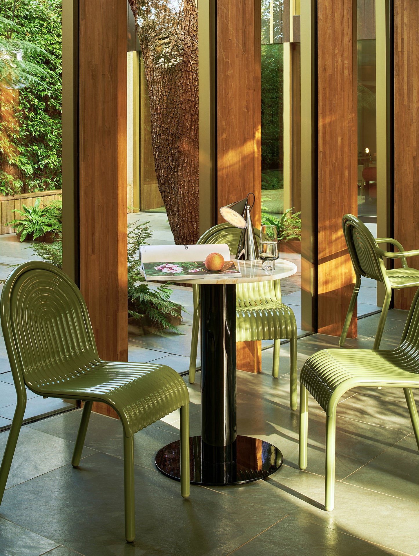 Pose Portable Lamp by Tom Dixon - Silver