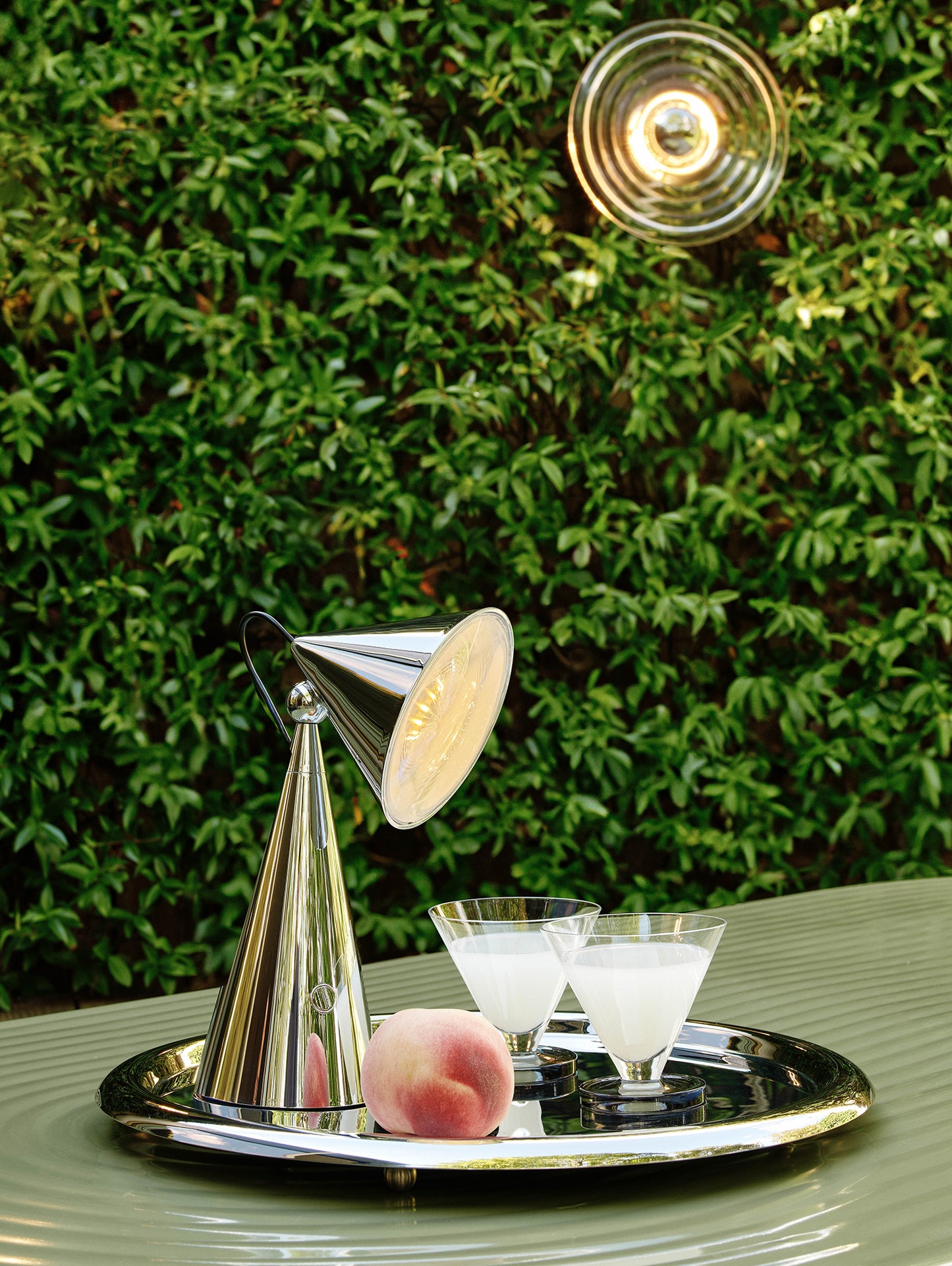 Pose Portable Lamp by Tom Dixon - Silver