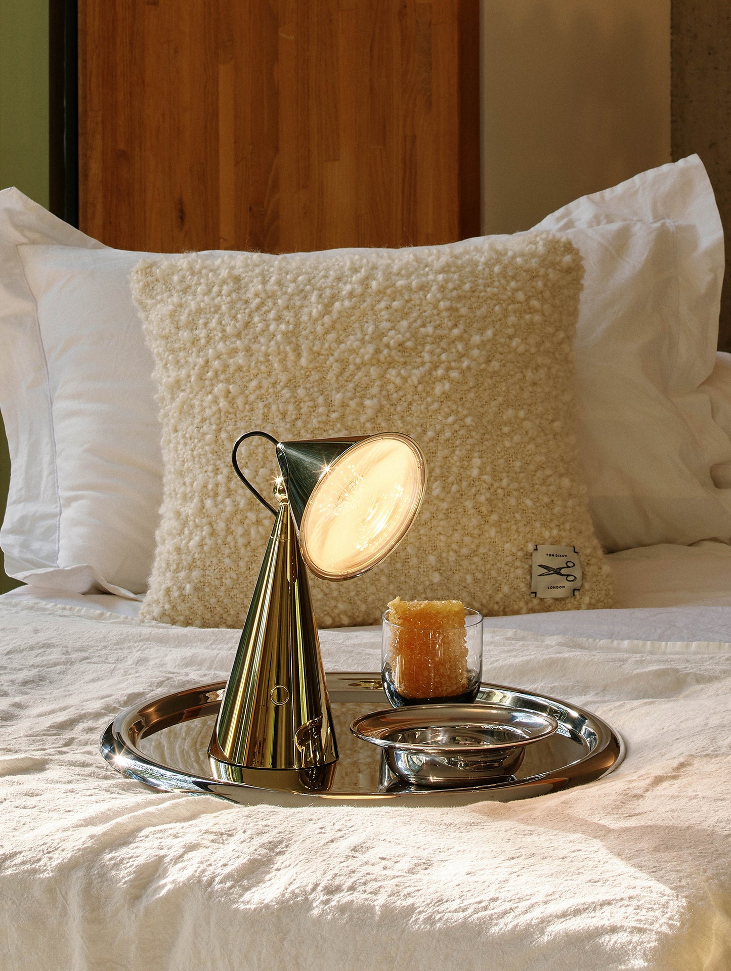 Pose Portable Lamp by Tom Dixon - Gold