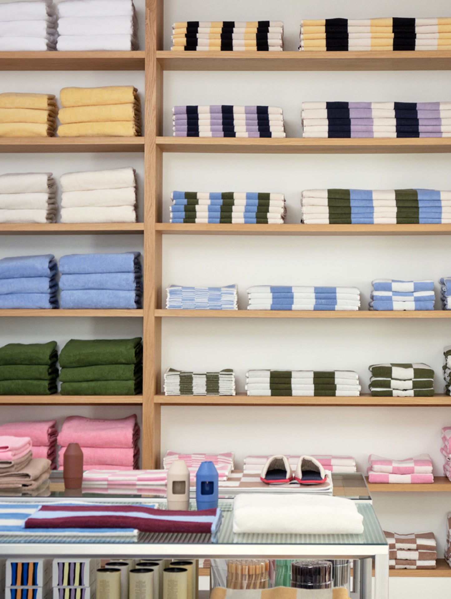Mono Organic Towels by HAY