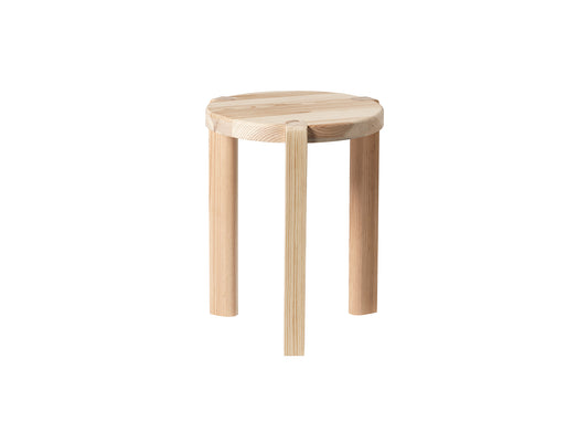 D108 Ragnesminde Side  Table by FDB Mobler - Untreated Pine Wood
