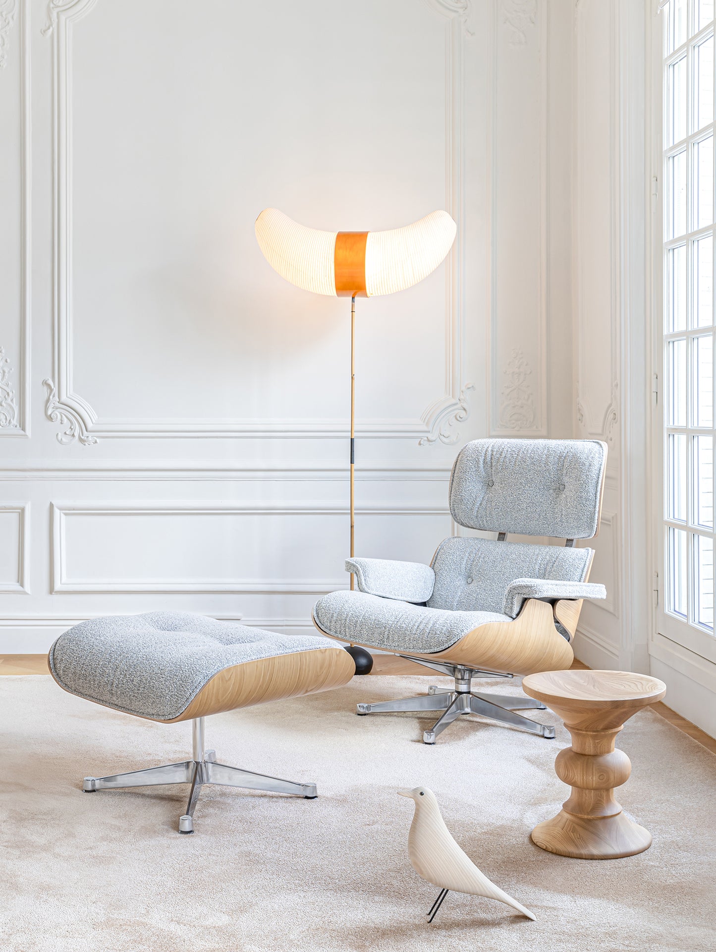 Eames House Bird by Vitra - Cotton White Ash