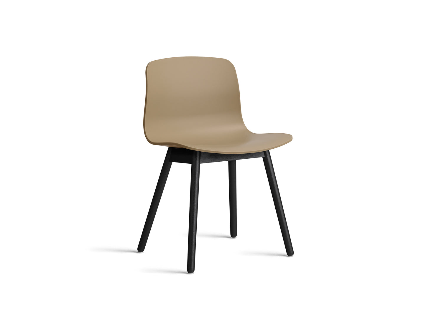 About A Chair AAC 12 - Clay 2.0 Shell / Black Lacquered Oak Base