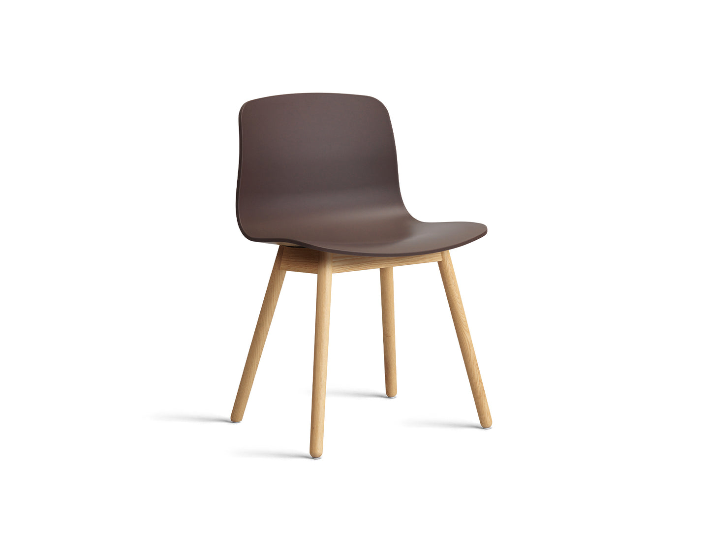 About A Chair AAC 12 - Raisin 2.0 Shell / Lacquered Oak Base