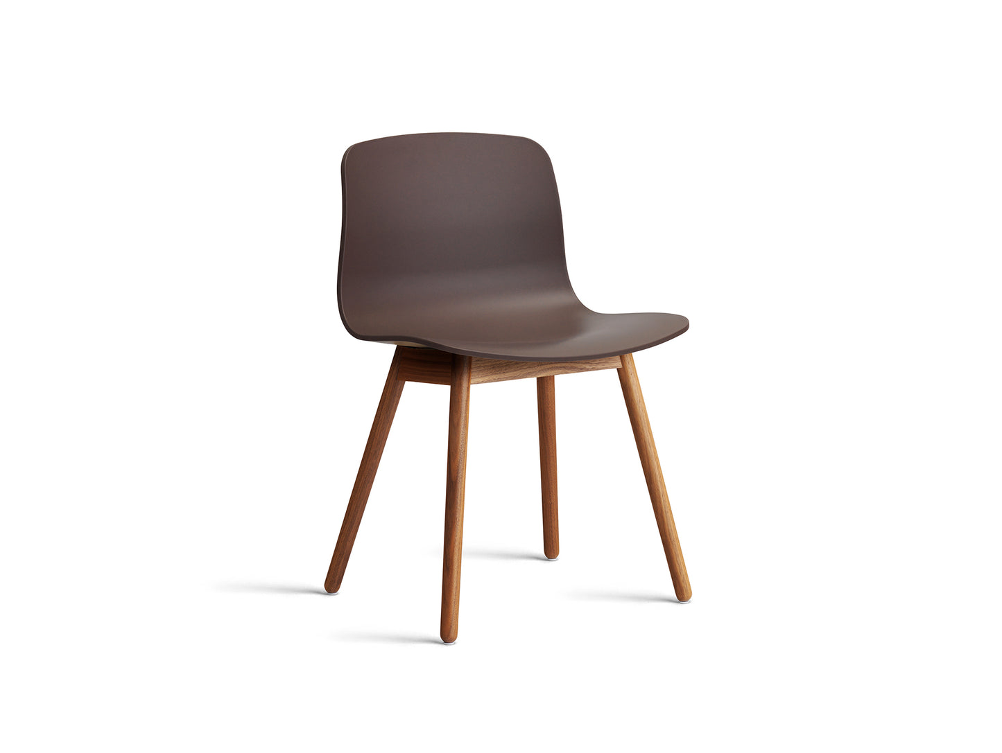 About A Chair AAC 12 - Raisin 2.0 Shell / Lacquered Walnut Base