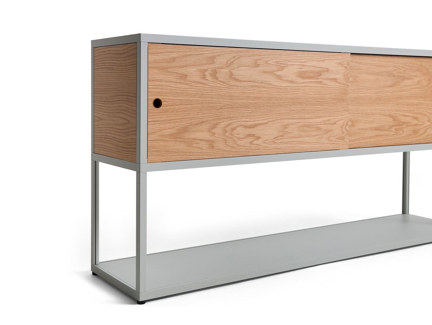 New Order Shelving Combination 207 by HAY - Light Grey