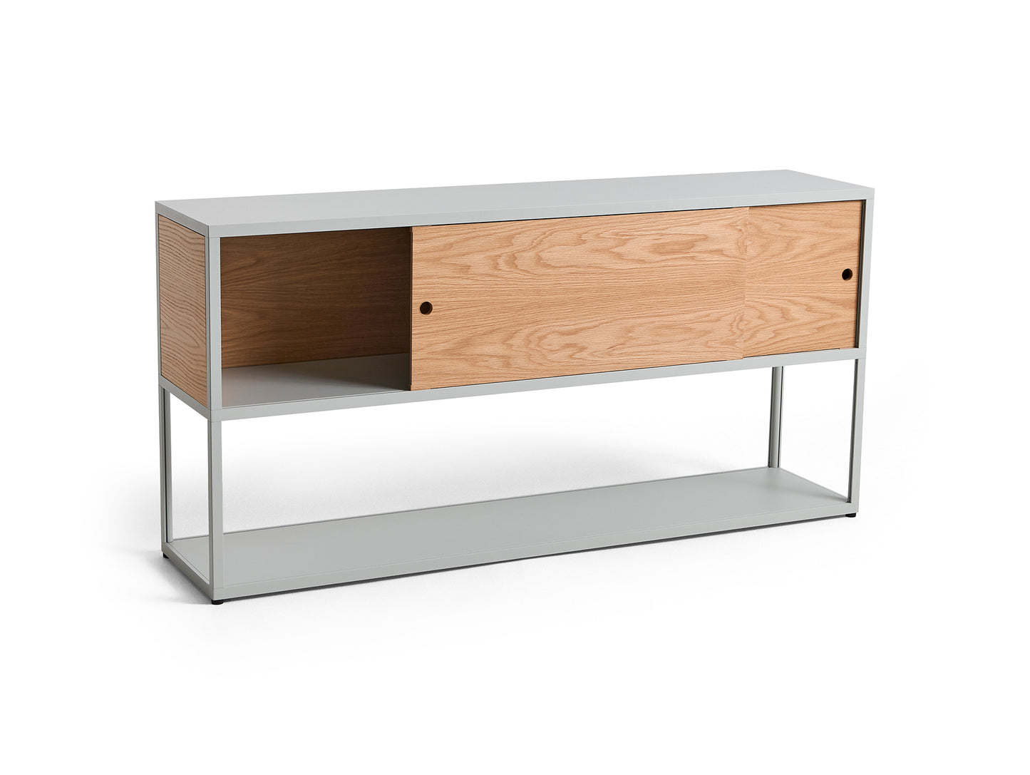 New Order Shelving Combination 207 by HAY - Light Grey