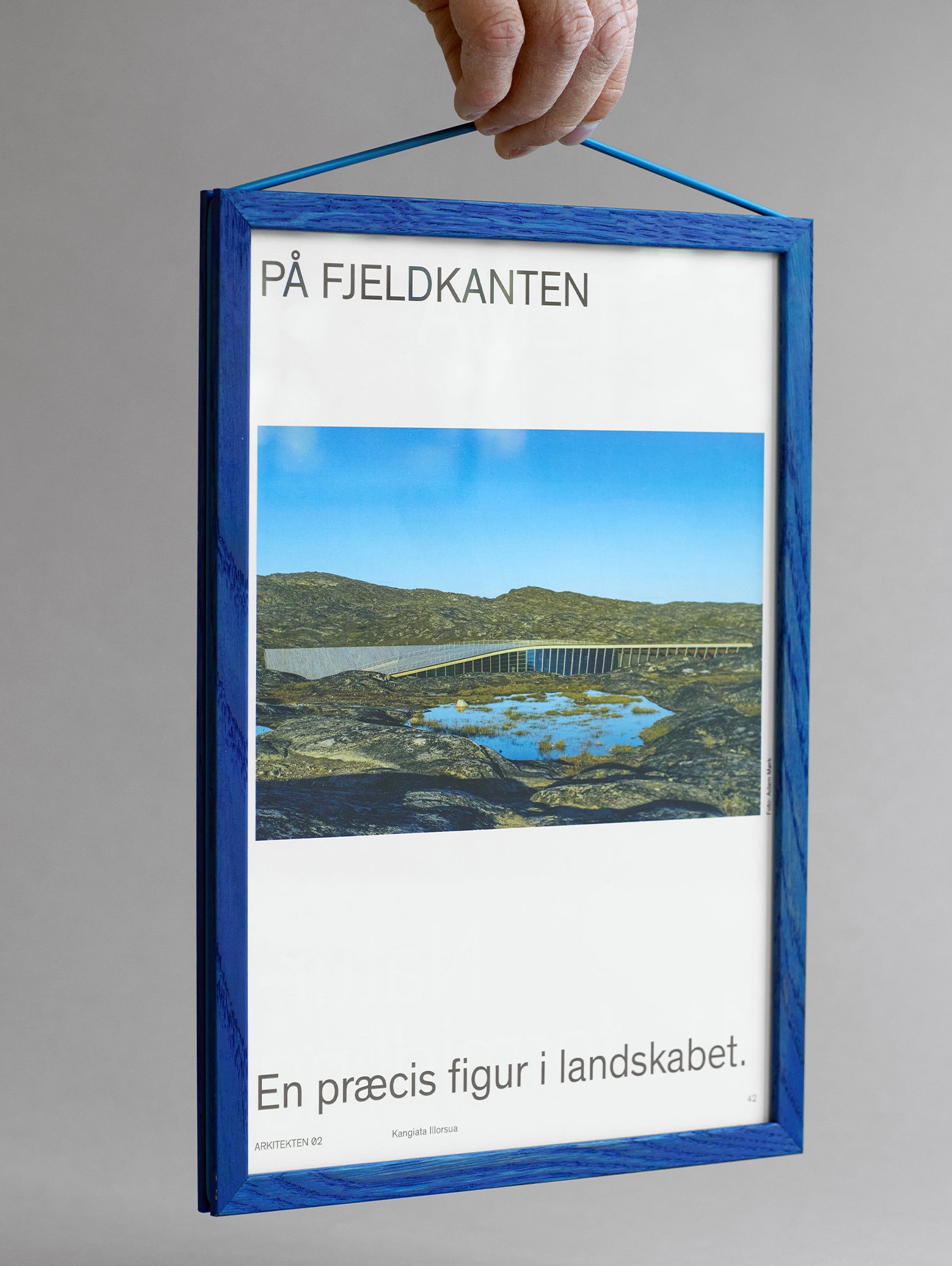 Frame - Colour Wood by Moebe - A3 / Blue Stained Birch