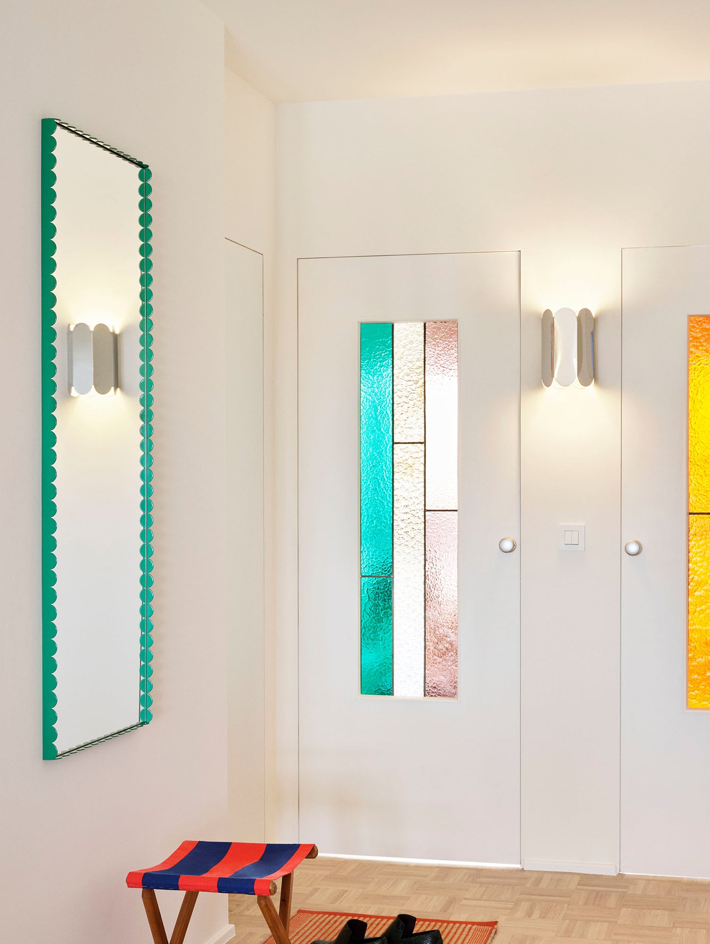 Arcs Mirror by HAY - Rectangle Medium (50 x 133.5 cm)