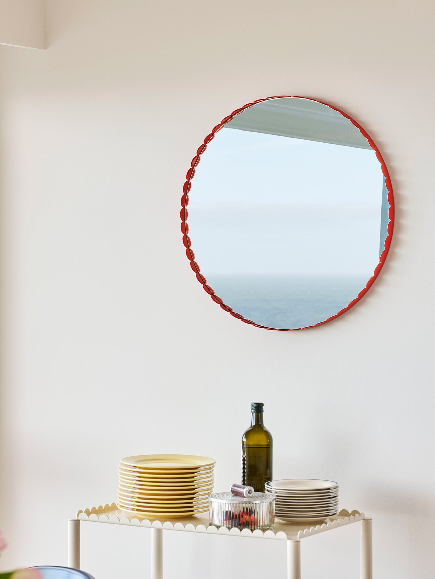 Arcs Mirror by HAY - Round