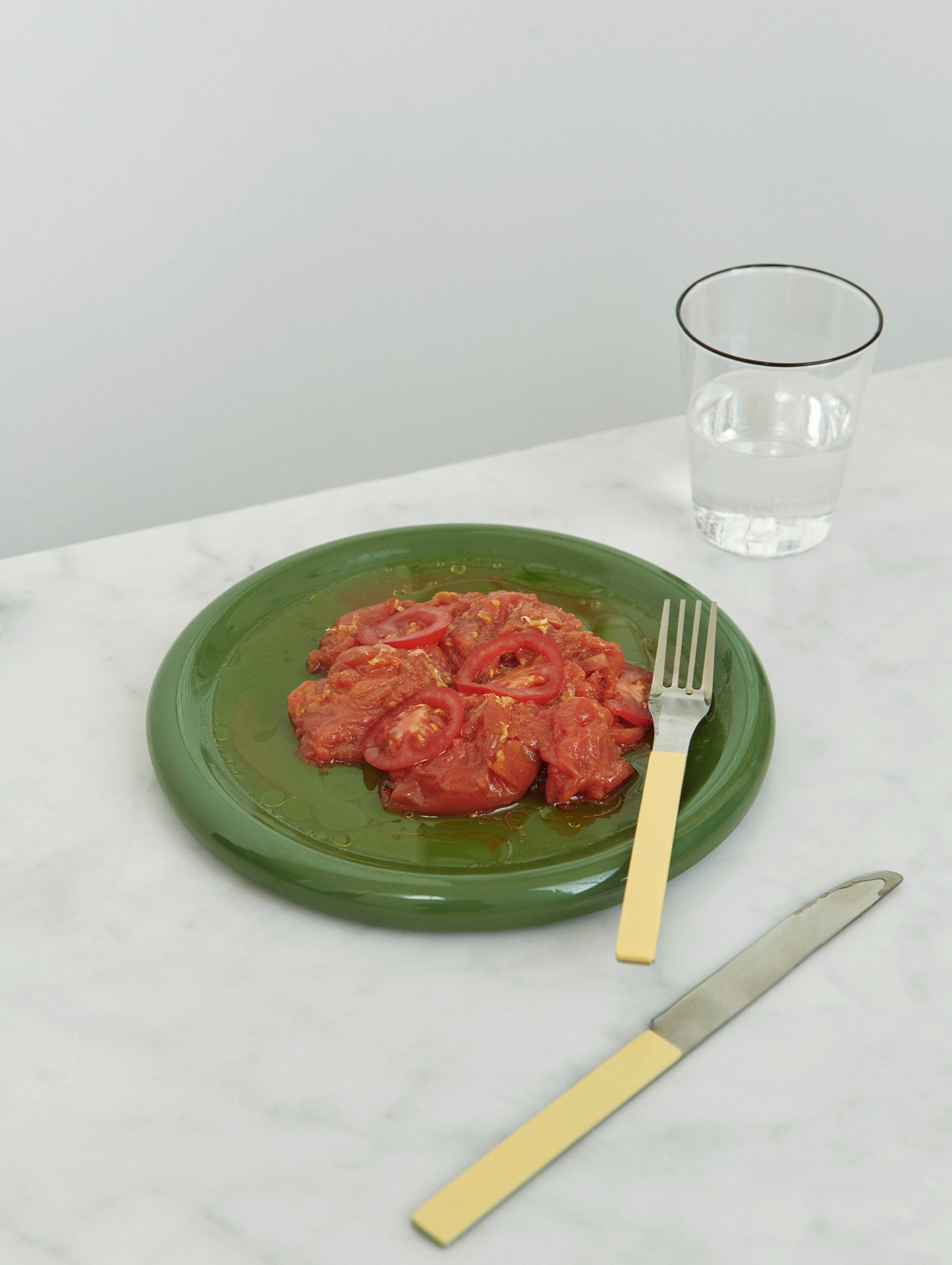 Barro Plate - Set of 2 by HAY - D 18 / Green