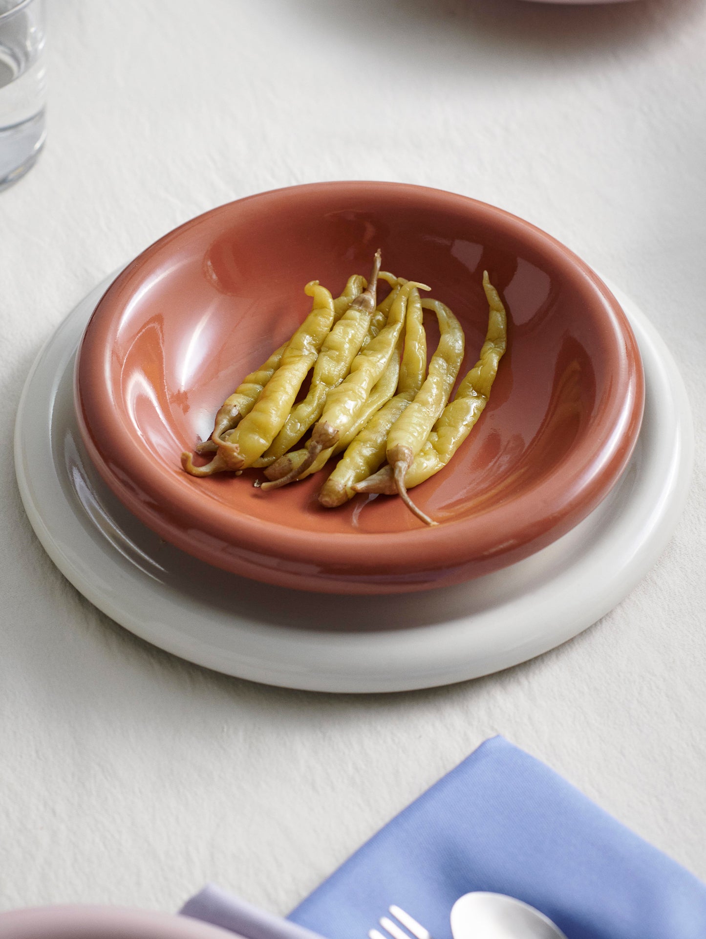 Barro Plate - Set of 2 by HAY - Off White
