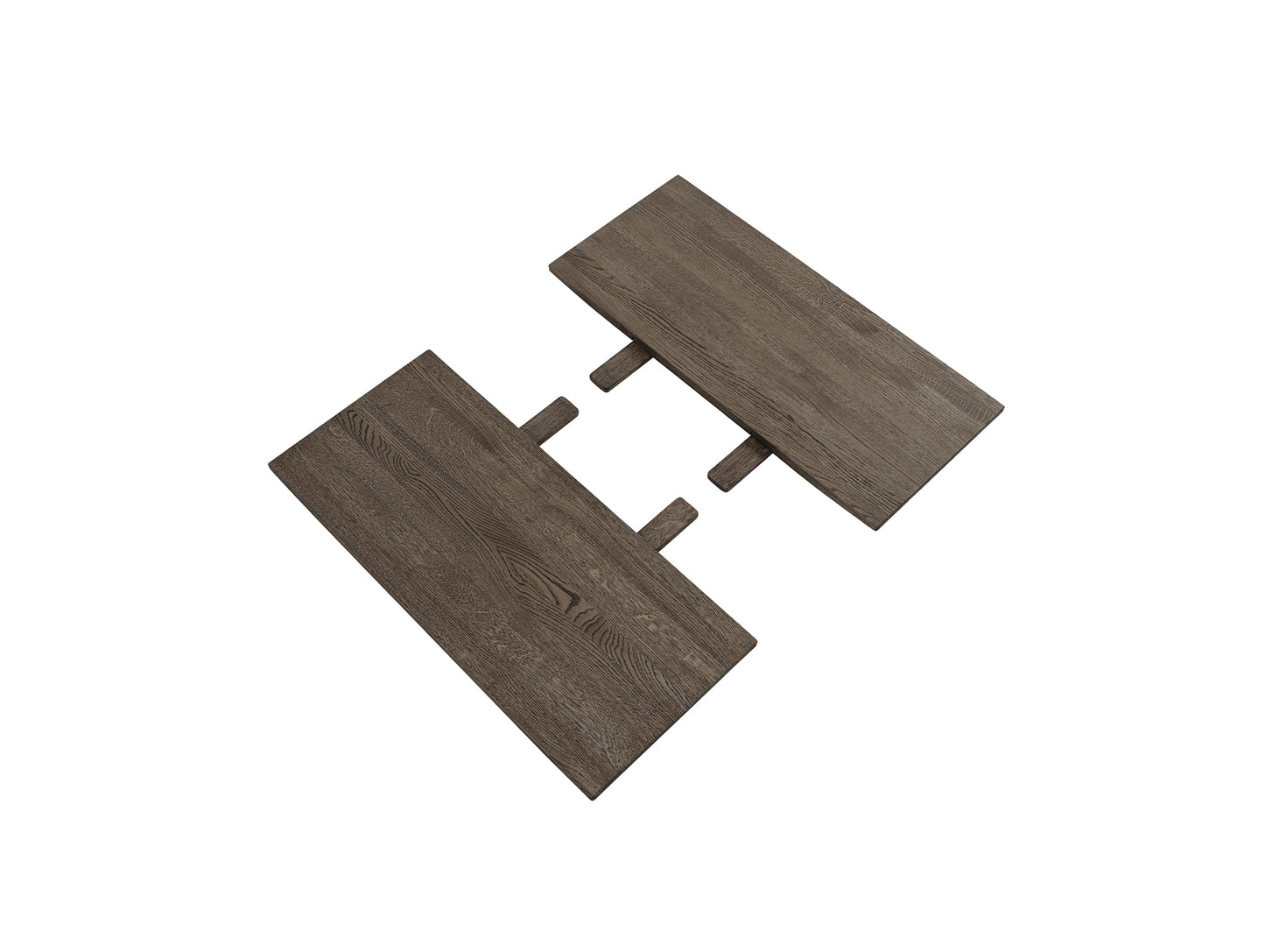 Earnest Extension Leaves - Set of 2 by Muuto / Dark Oiled Oak