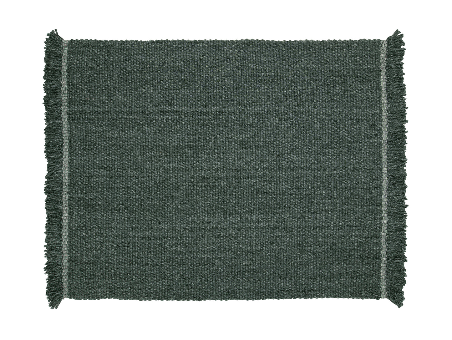 Elmo Rug in Dark Grey by Linie Design