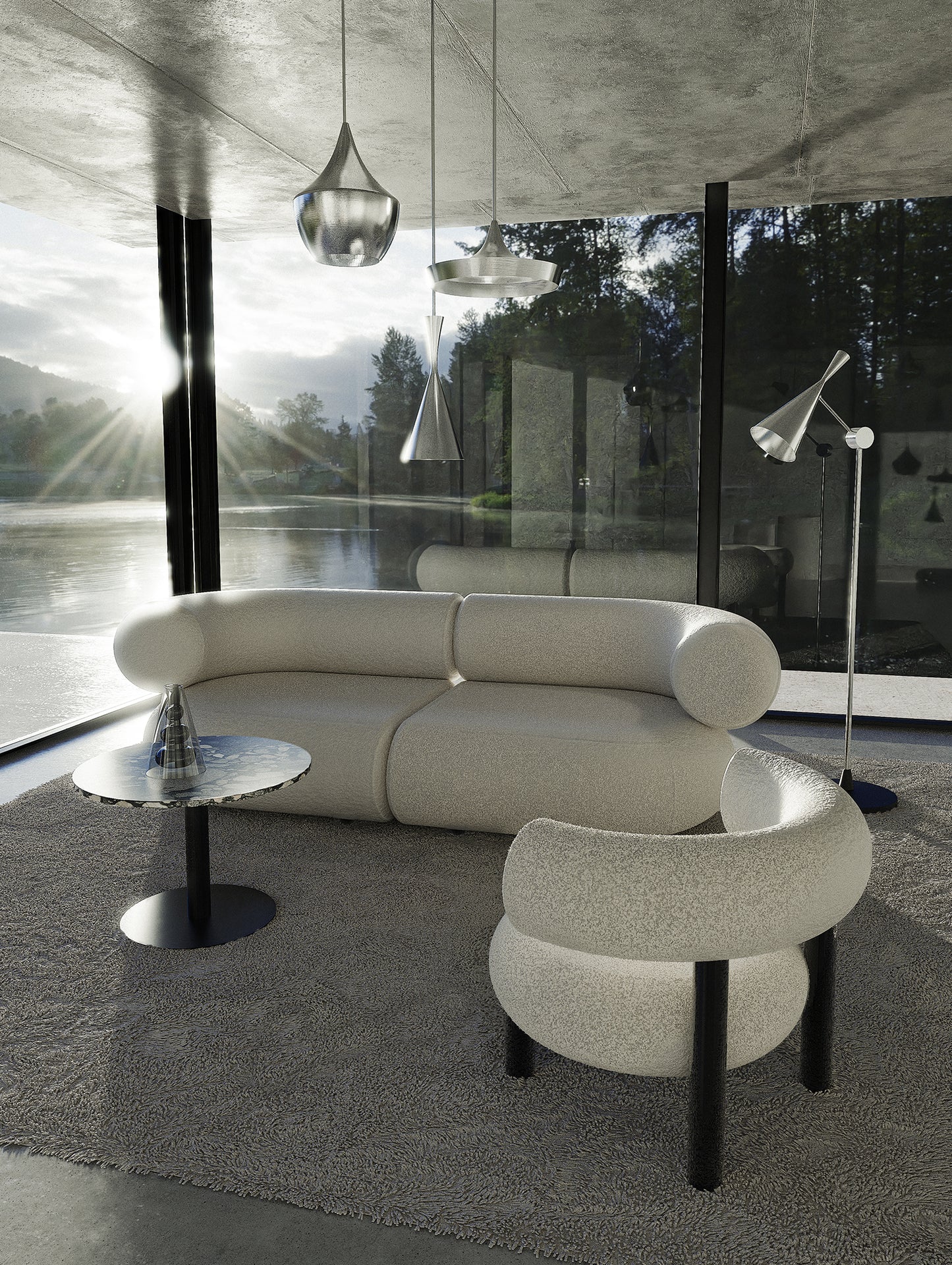 Fat 3-Seater Modular Sofa by Tom Dixon