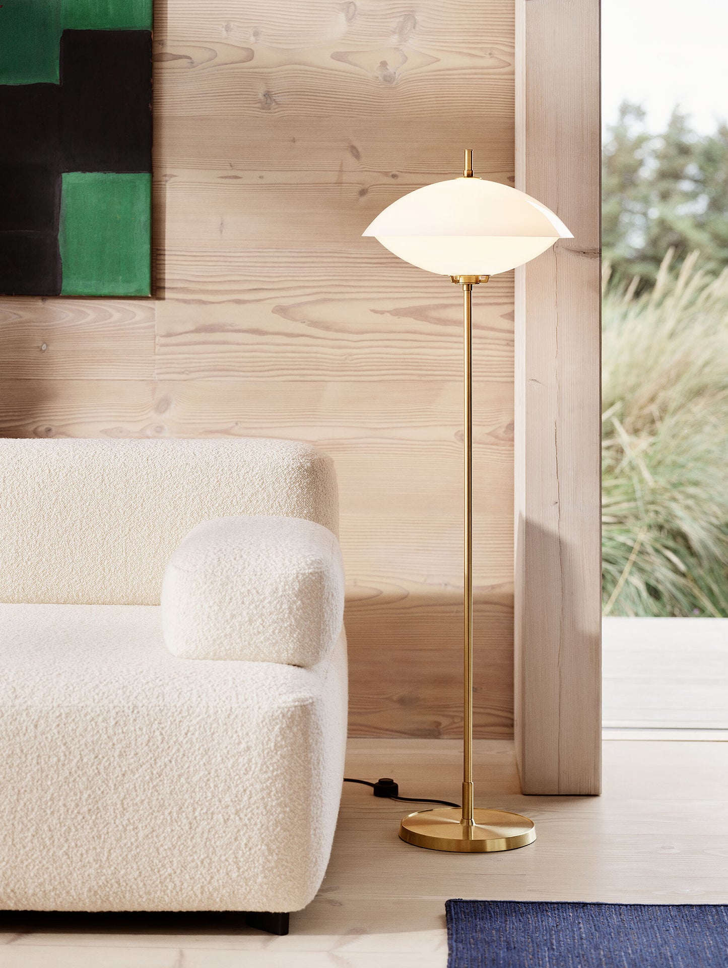 Clam Floor Lamp by Fritz Hansen