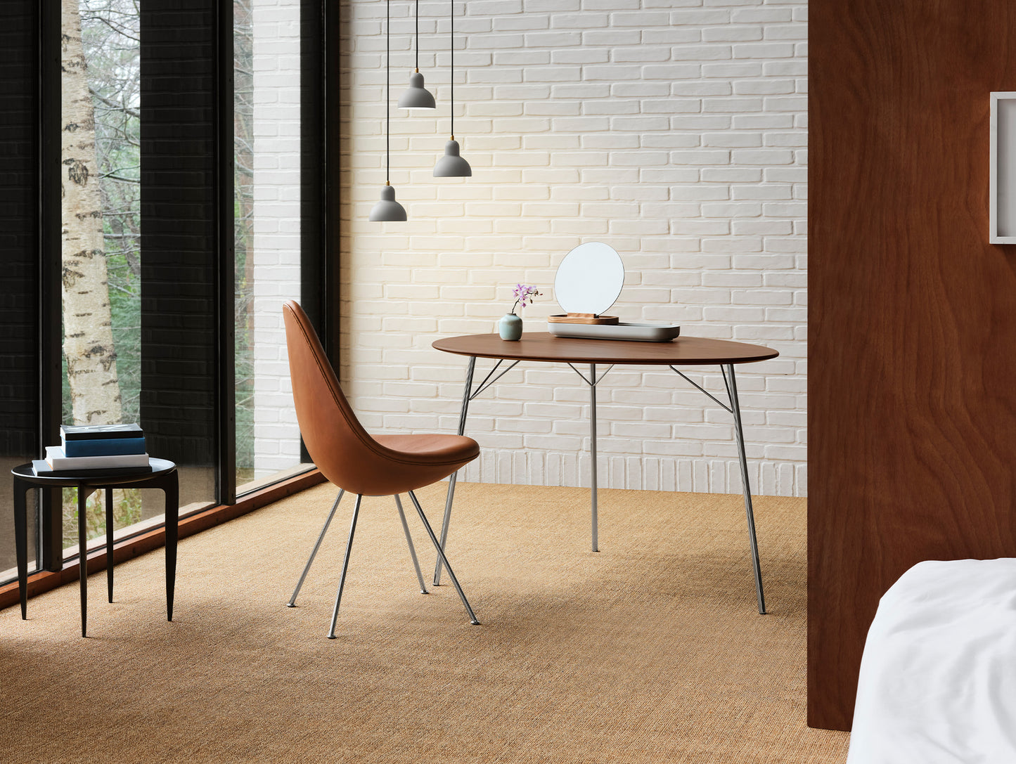 Egg Table by Fritz Hansen