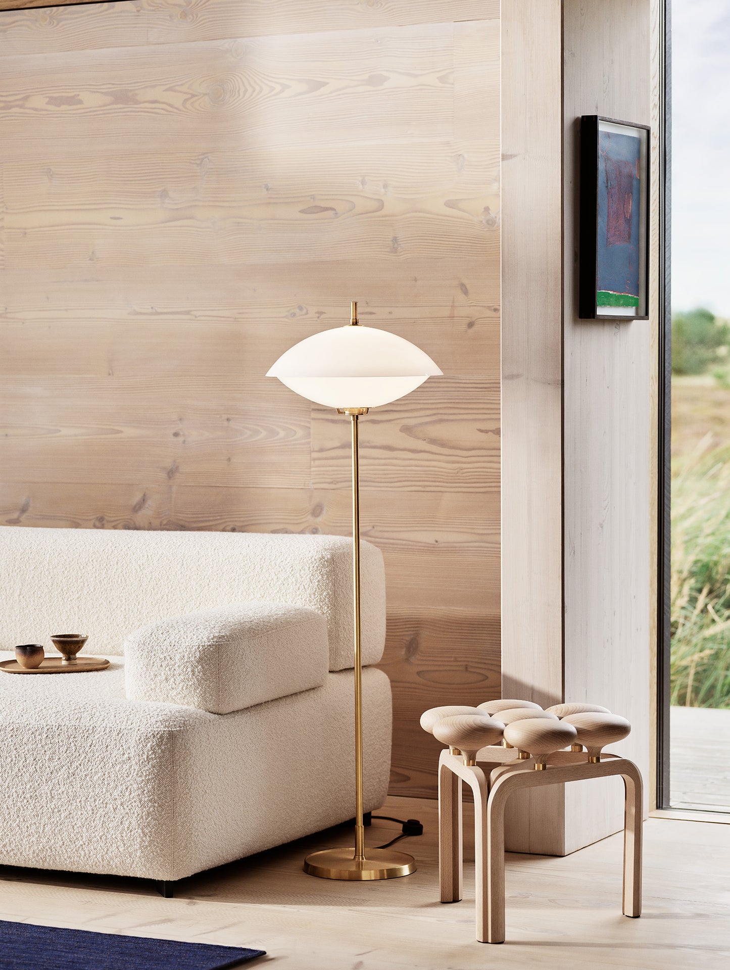 Utzon Stool by Fritz Hansen