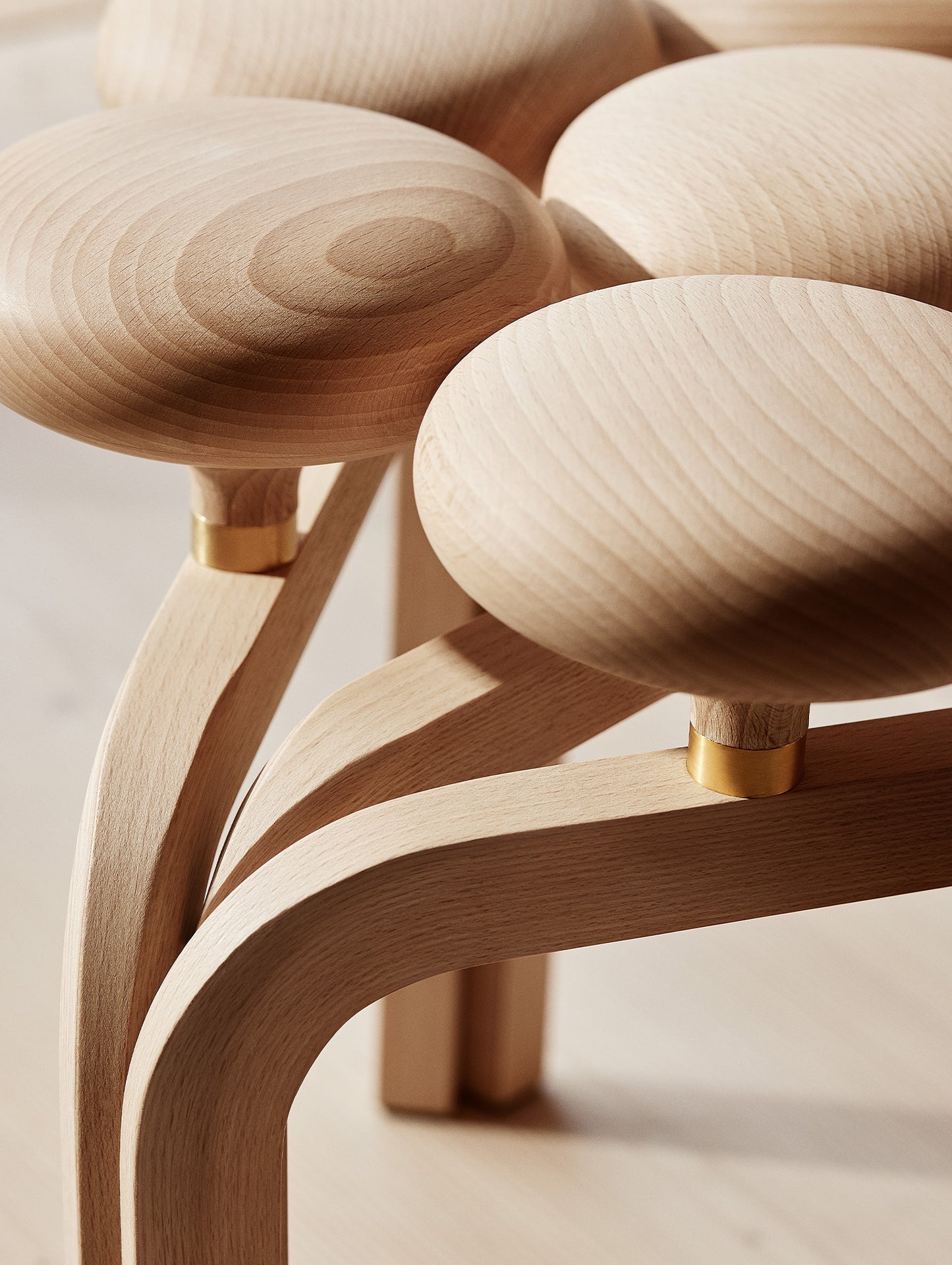 Utzon Stool by Fritz Hansen