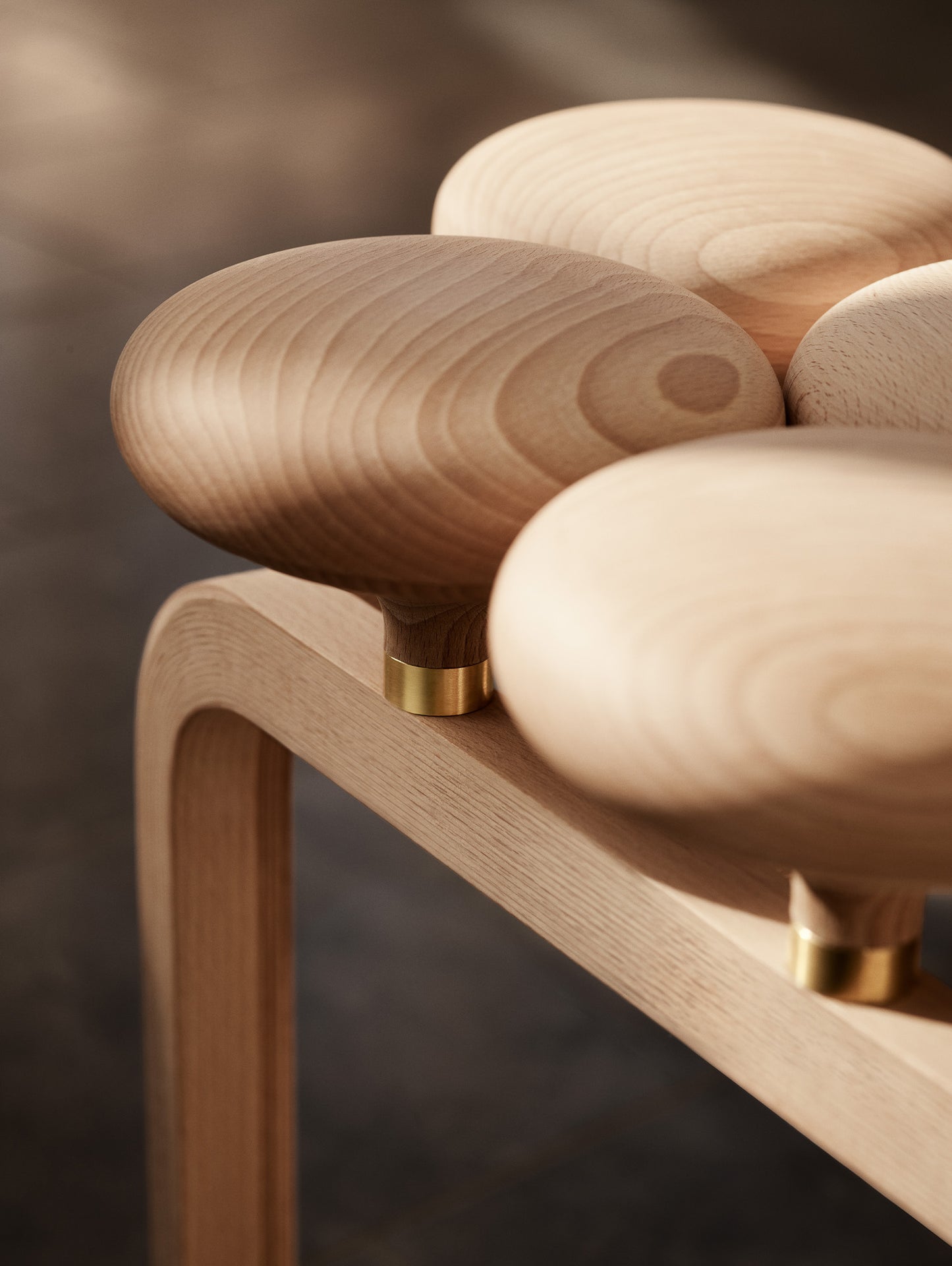 Utzon Stool by Fritz Hansen