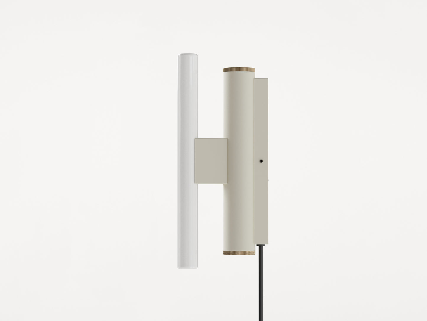 Eiffel Wall Lamp Single by Frama - Cream Powder Coated Steel / H30 cm
