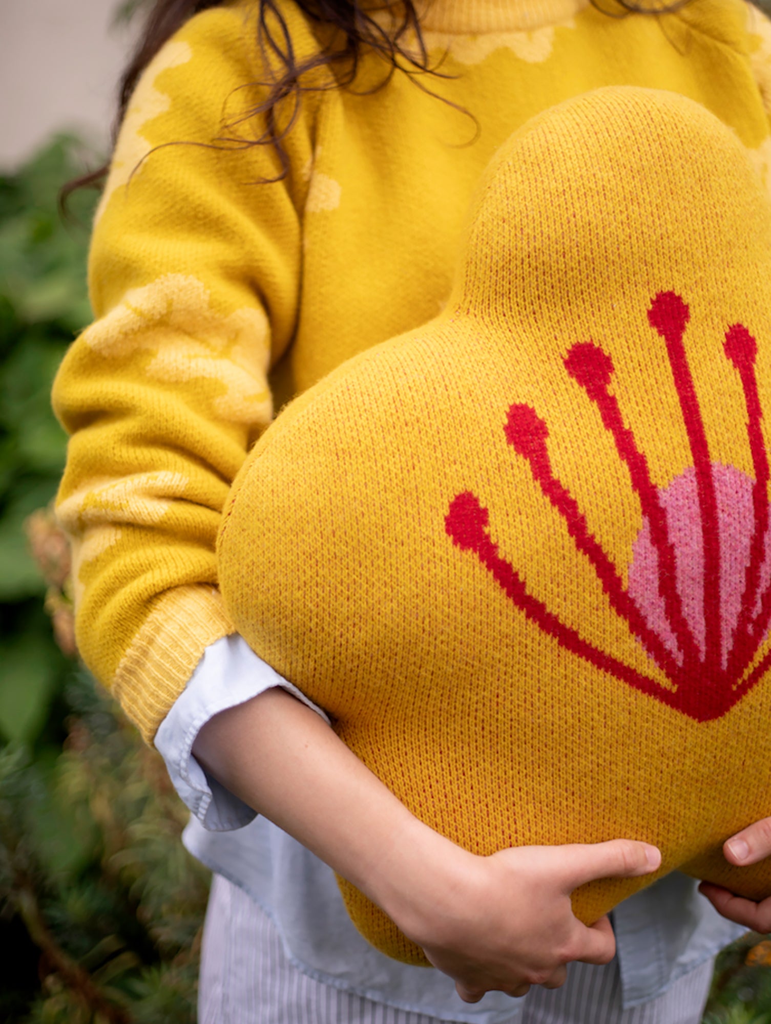 Bloom Shaped Cushion by Donna Wilson