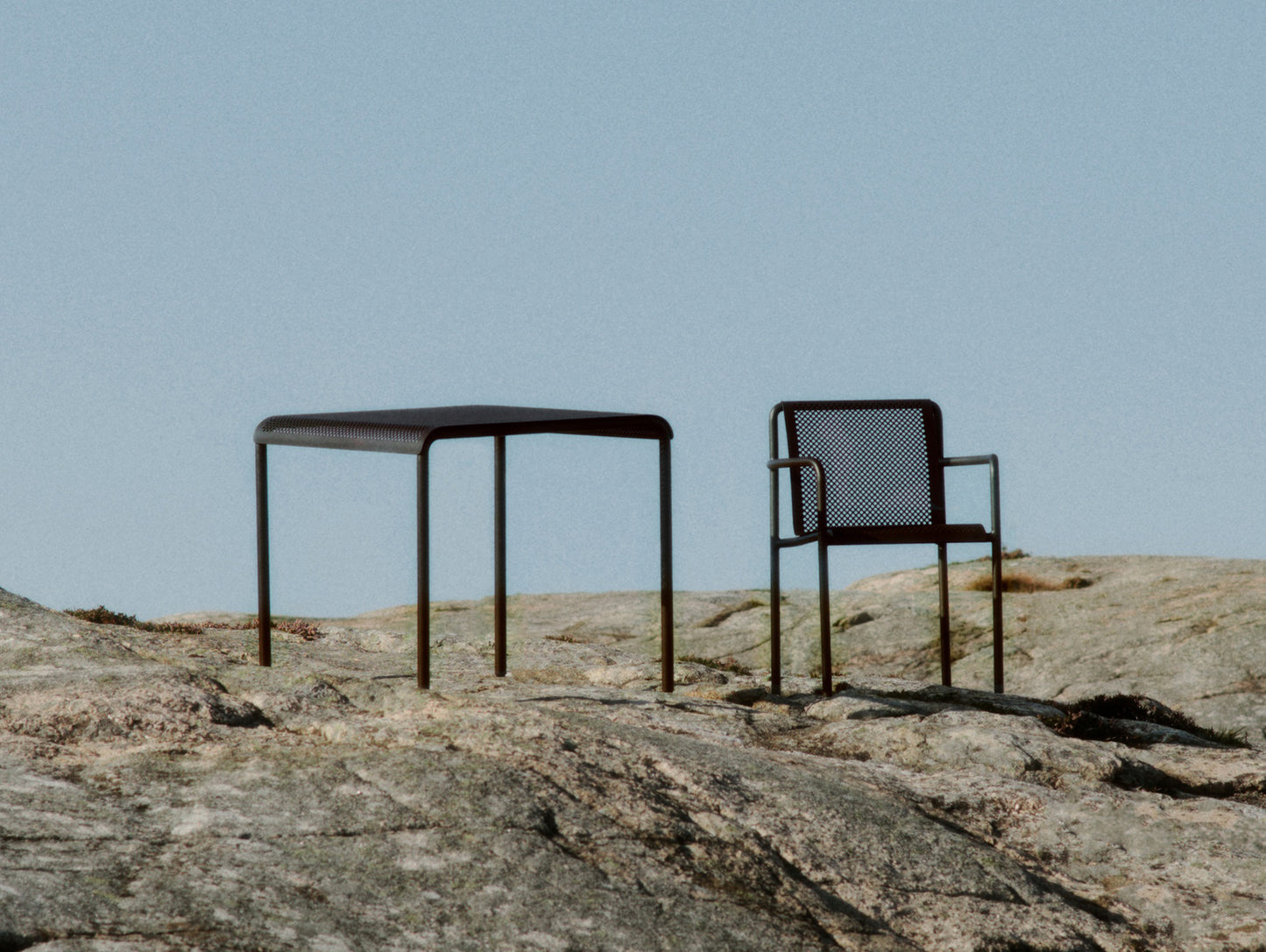 Dapple Dining Table by Ferm Living - 80x80 / Dark Chocolate