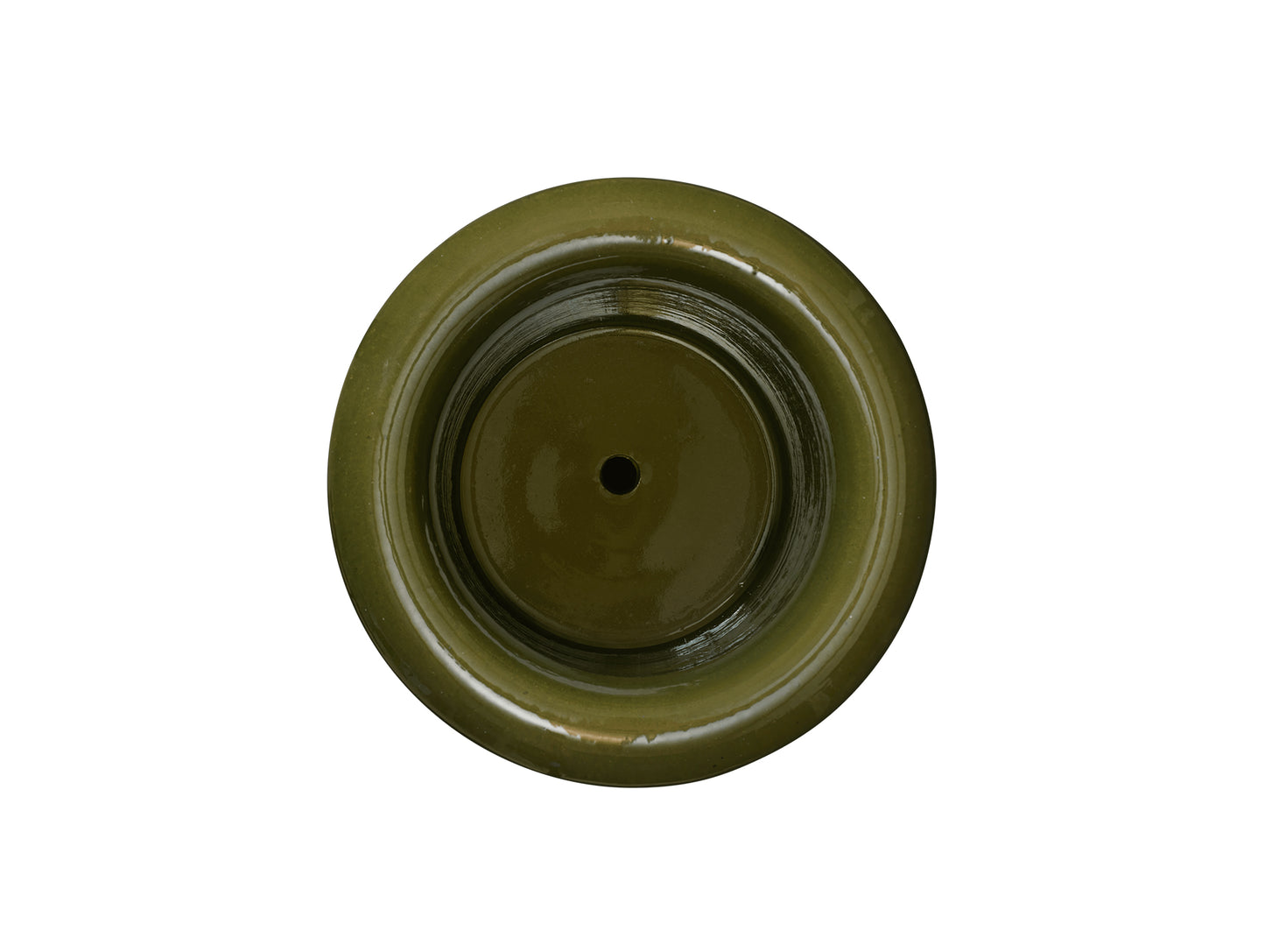 Rollo Pot by Ferm Living - Moss Green