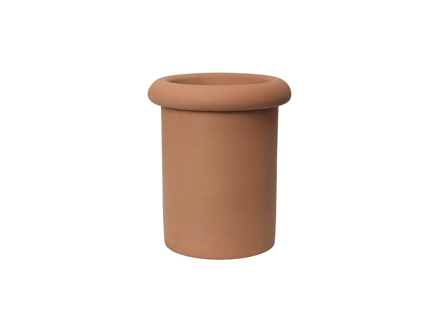 Rollo Pot by Ferm Living - Small / Terracotta