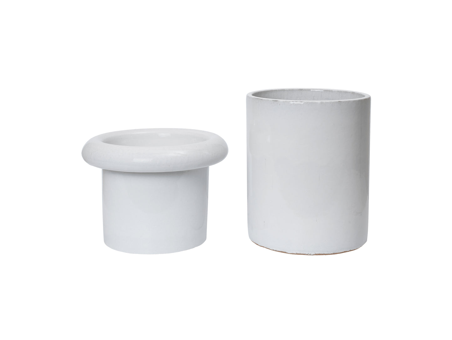 Rollo Pot by Ferm Living - Small / White