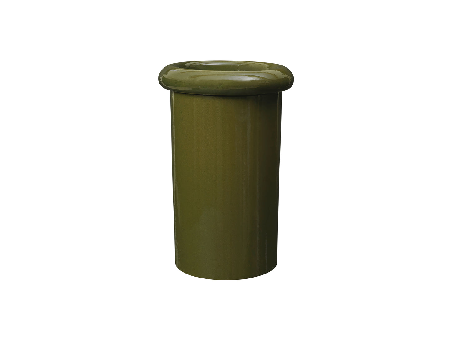 Rollo Pot by Ferm Living - Large / Moss Green