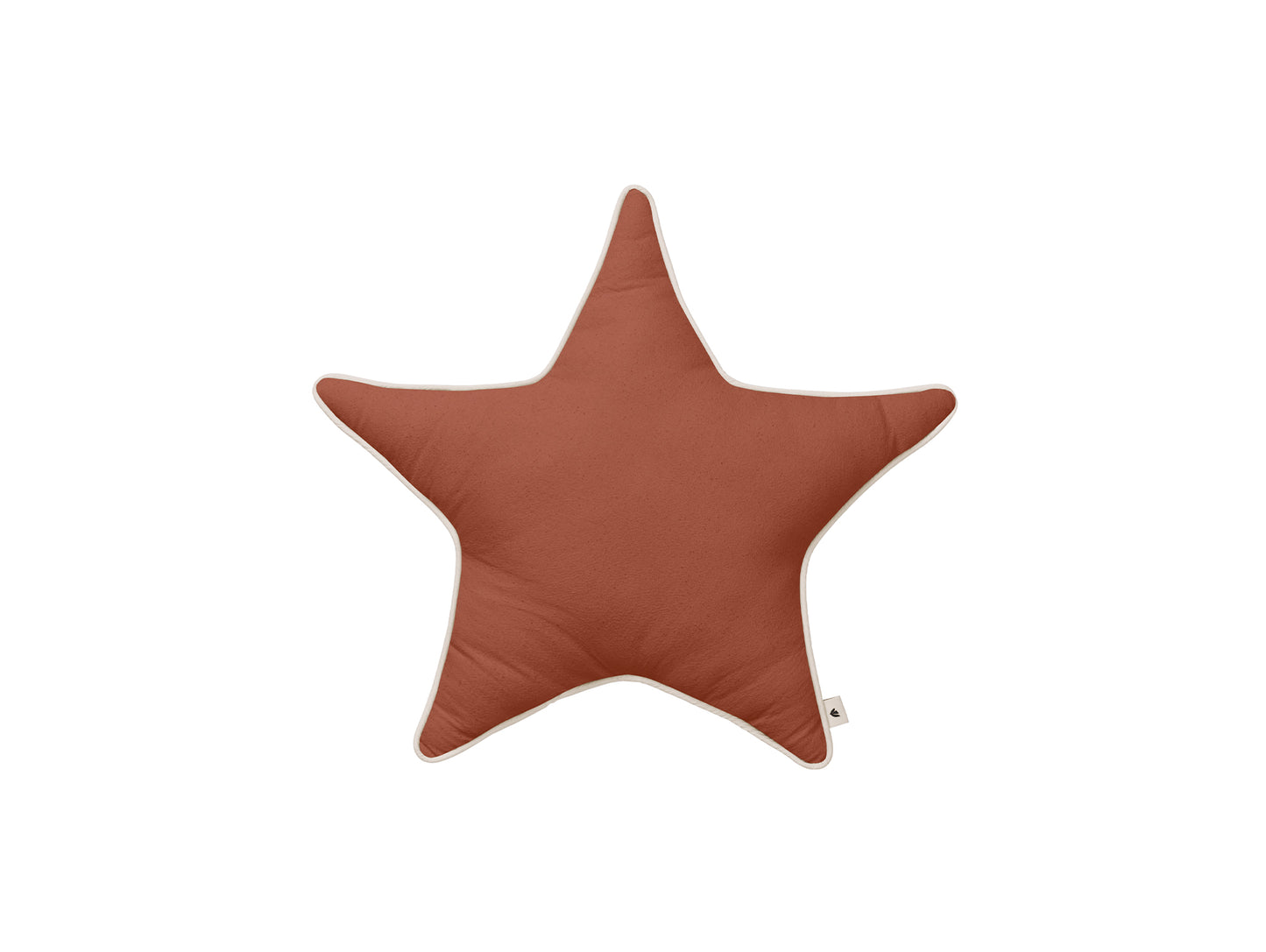 Star Cushion by Ferm Living - Brown Clay