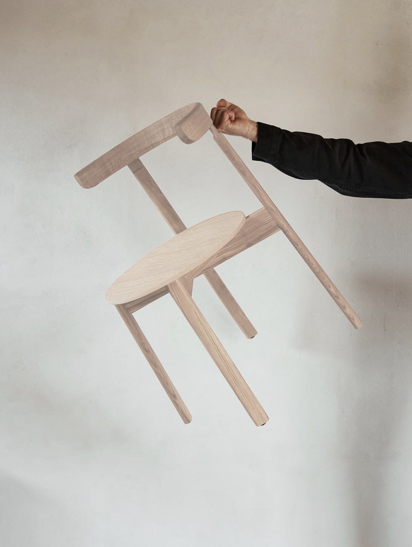 Lunar Chair by Form & Refine - White Oiled Oak
