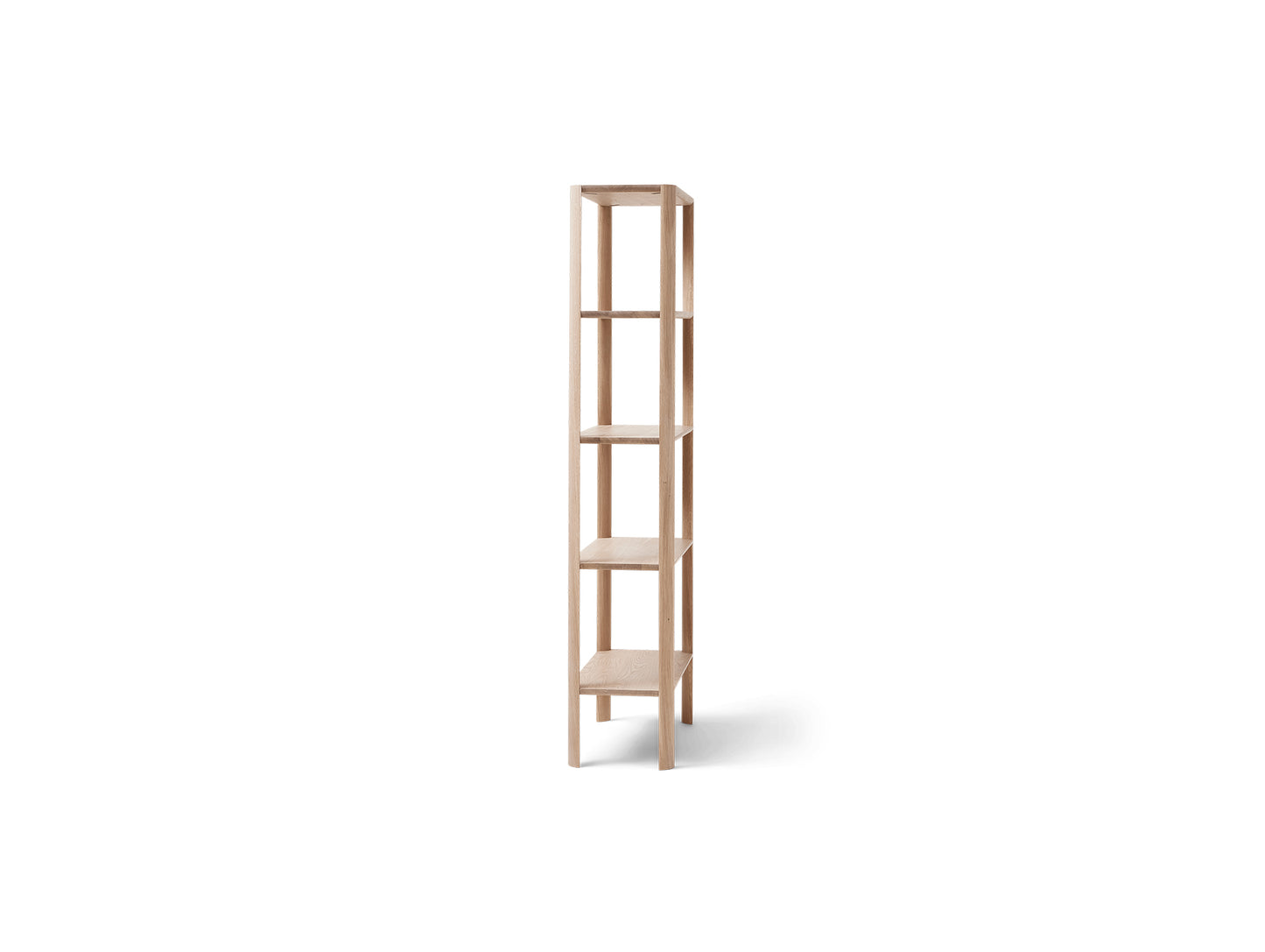 Leaf Shelf by Form and Refine - 0.5x5 / White Oiled Oak