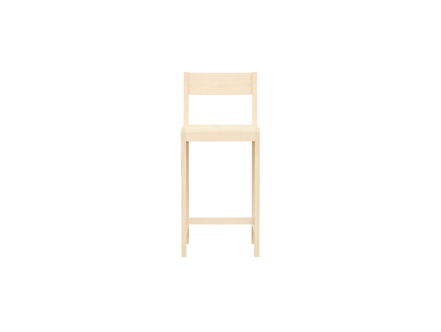 Bar Chair 01 by Frama - 65 cm Height - Oiled Birch