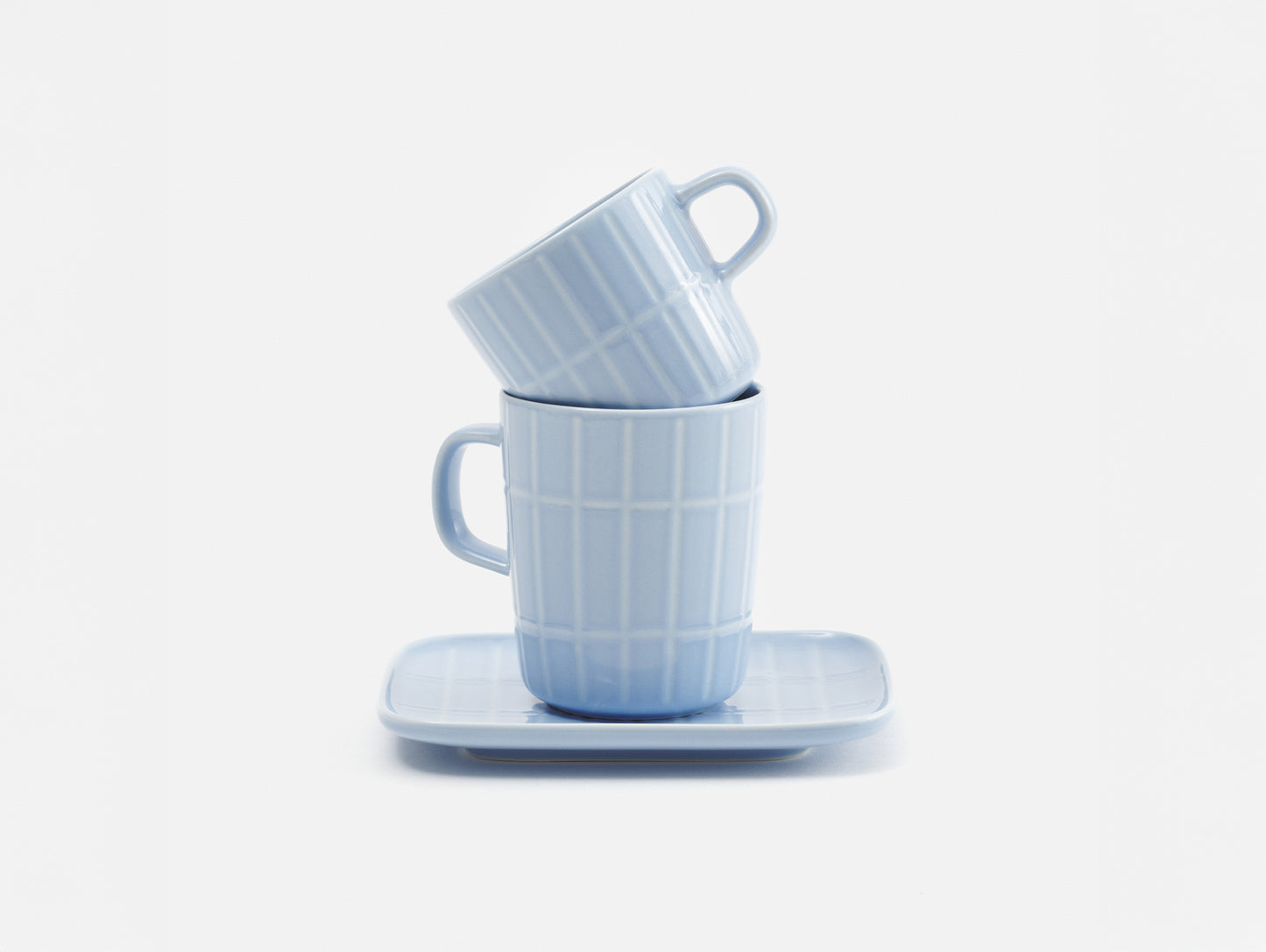 Oiva Tiiliskivi Mug 0.25L - Light Blue by Marimekko