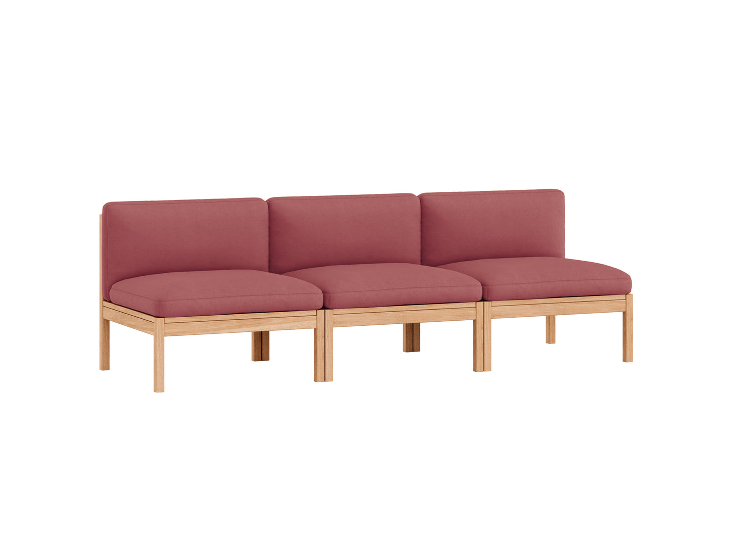 3-Seater Sofa Without Armrest by Moebe - Field 2 643