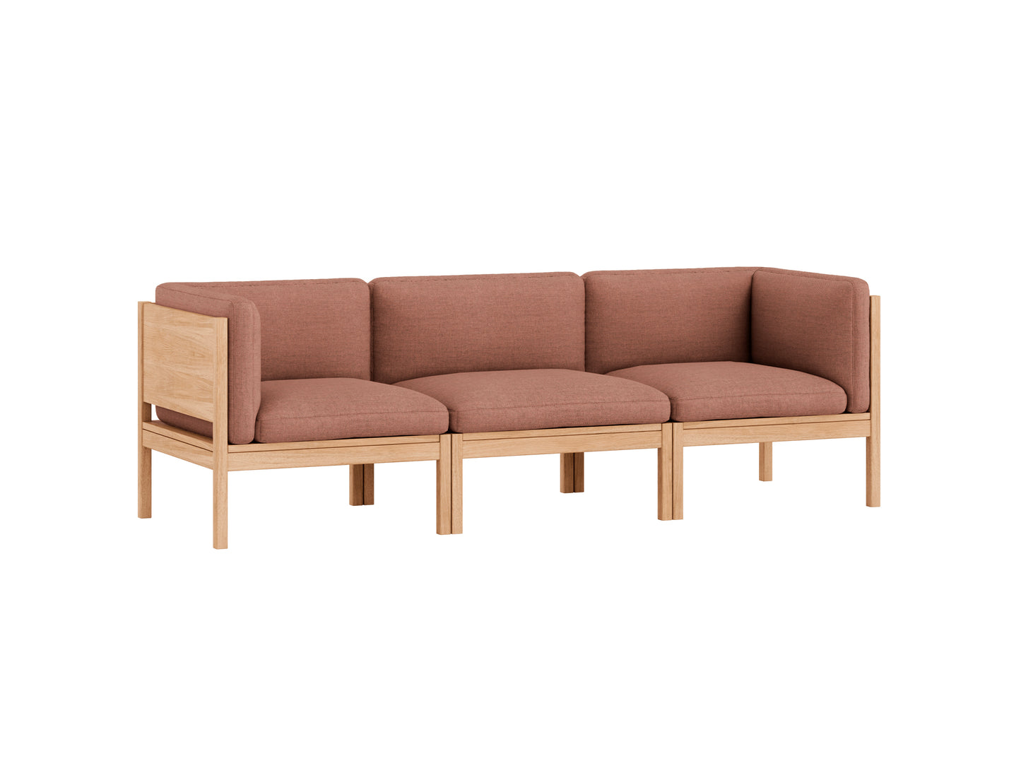 Modular 3-Seater Sofa by Moebe - Re-wool 648