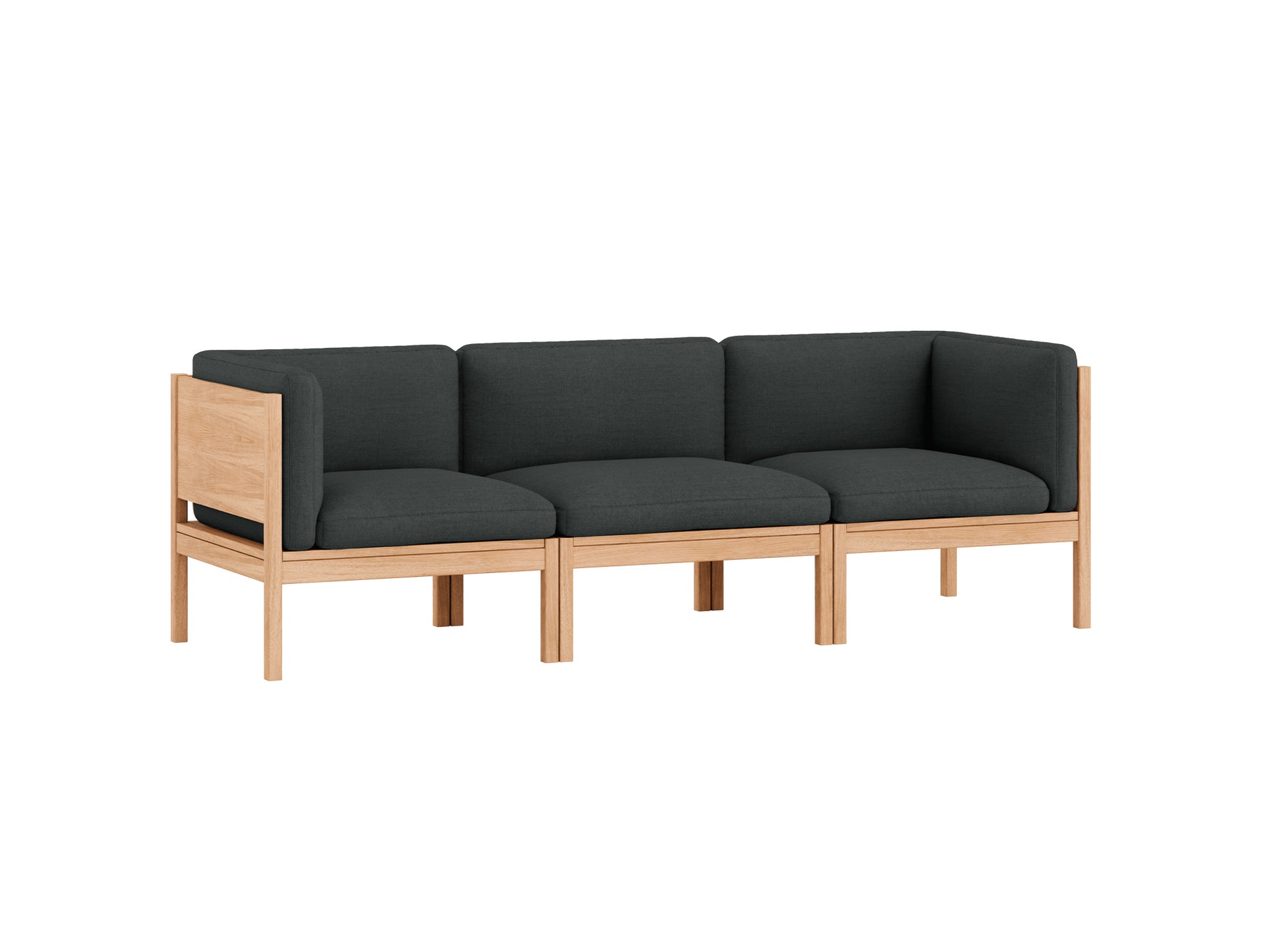 Modular 3-Seater Sofa by Moebe - Re-wool 987