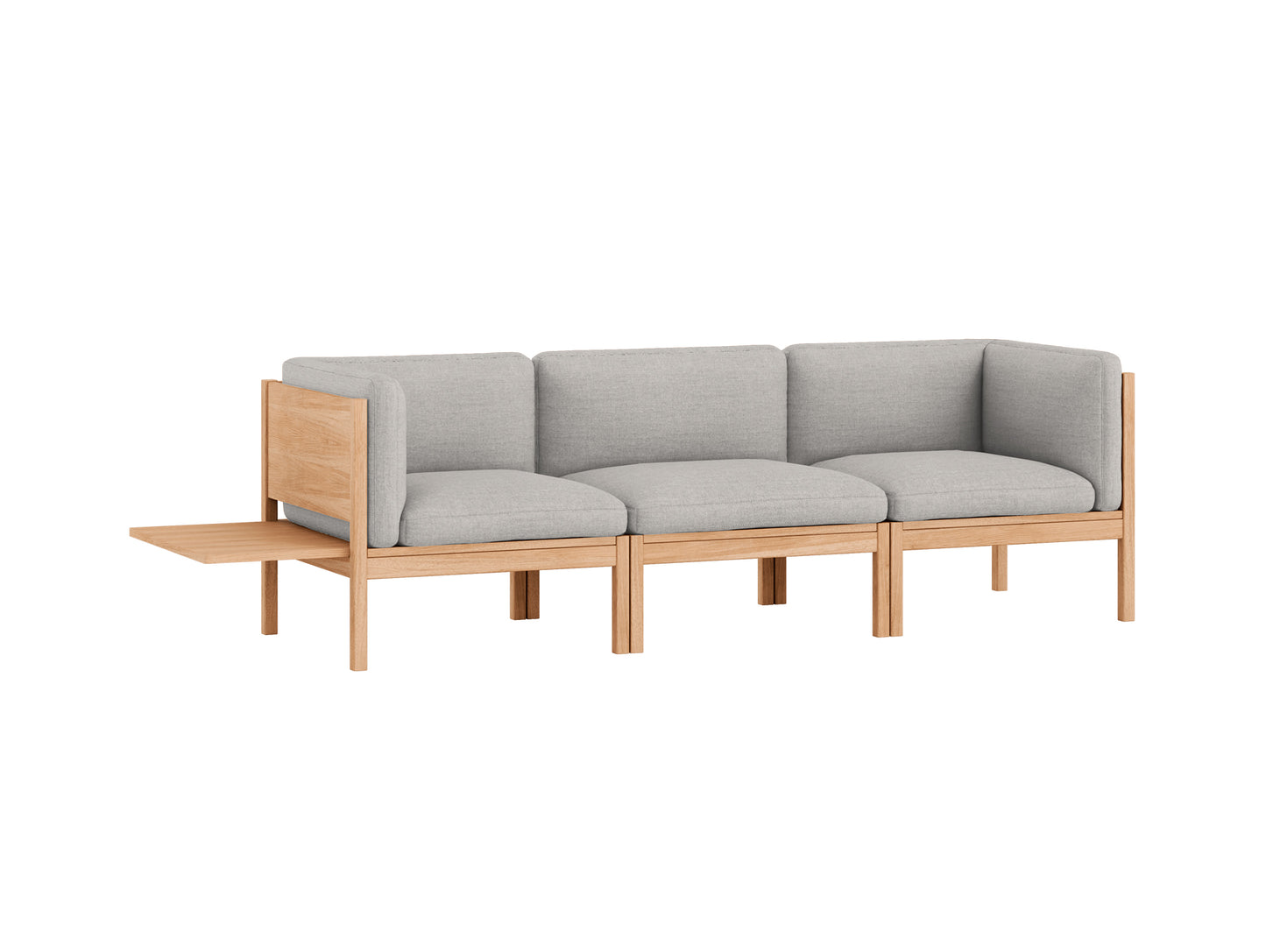 3-Seater Sofa with 1 Side Table by Moebe - Autumn 101
