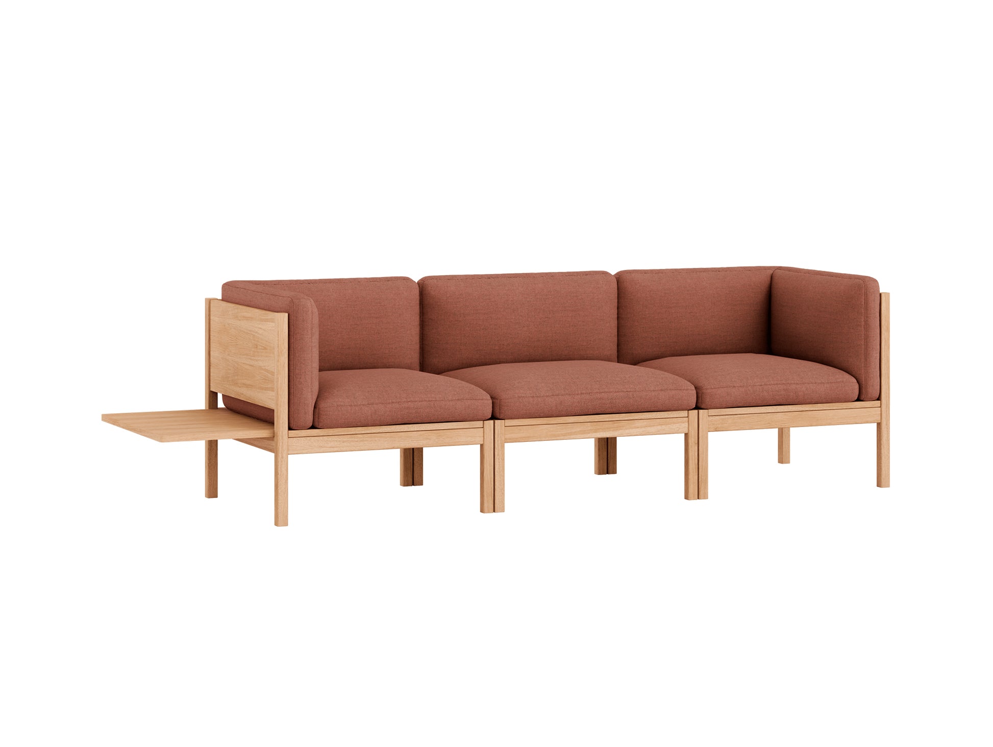 3-Seater Sofa with 1 Side Table by Moebe - Autumn 551