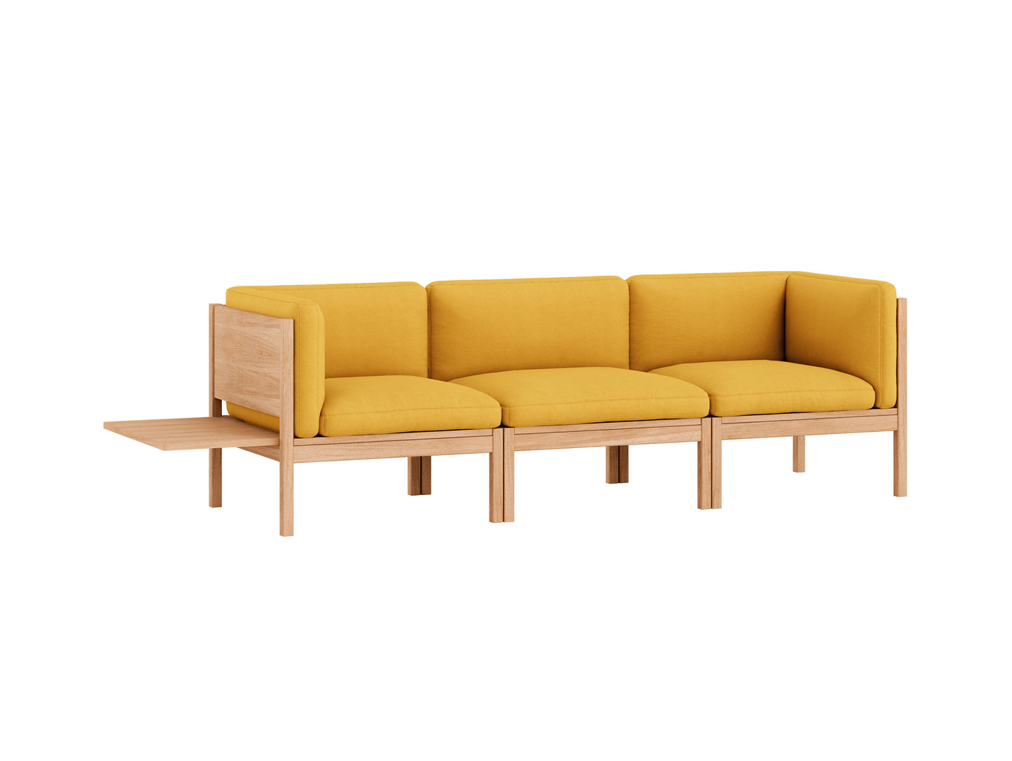 3-Seater Sofa with 1 Side Table by Moebe - Field 2 463