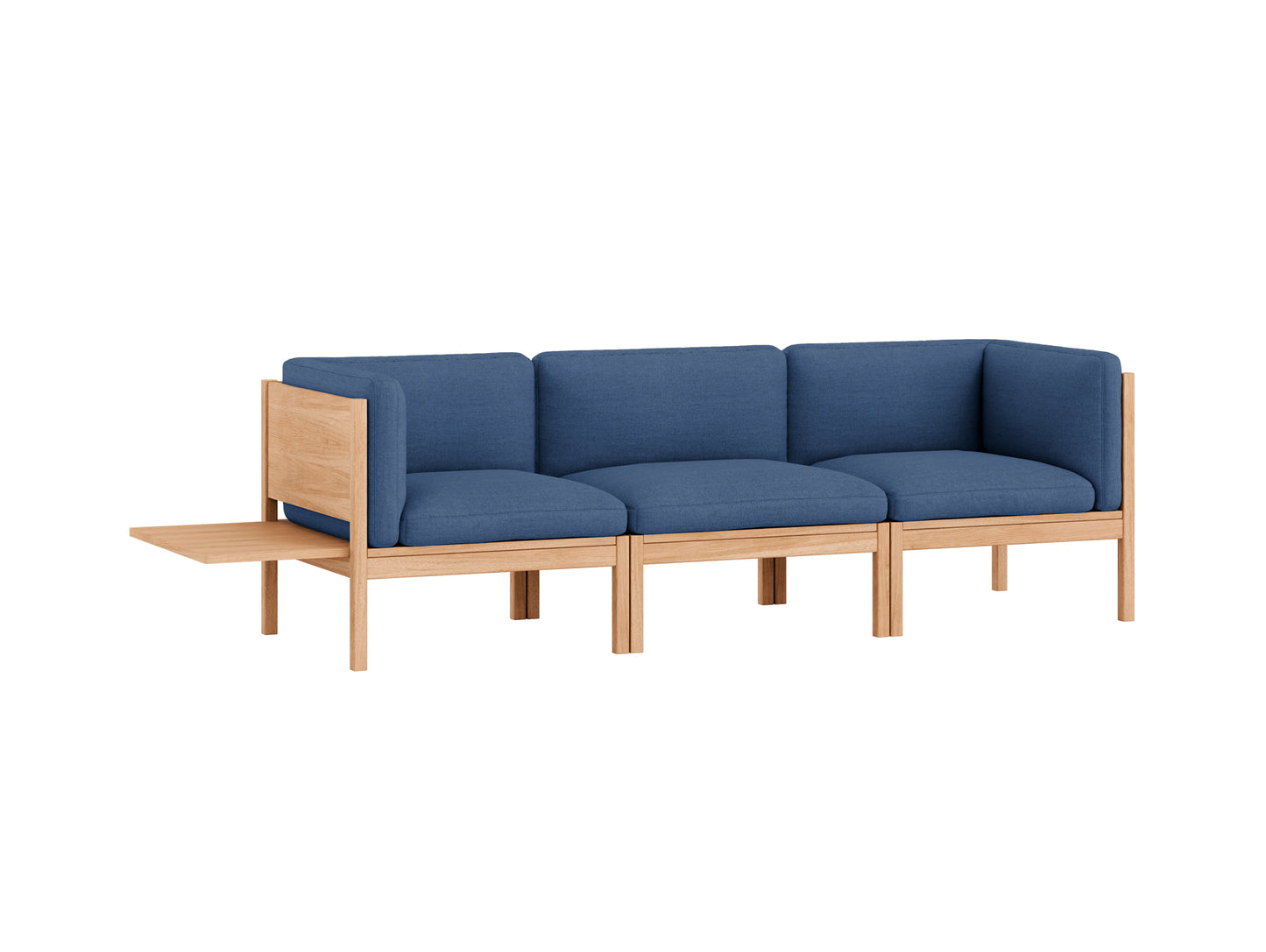 3-Seater Sofa with 1 Side Table by Moebe - Re-wool 767