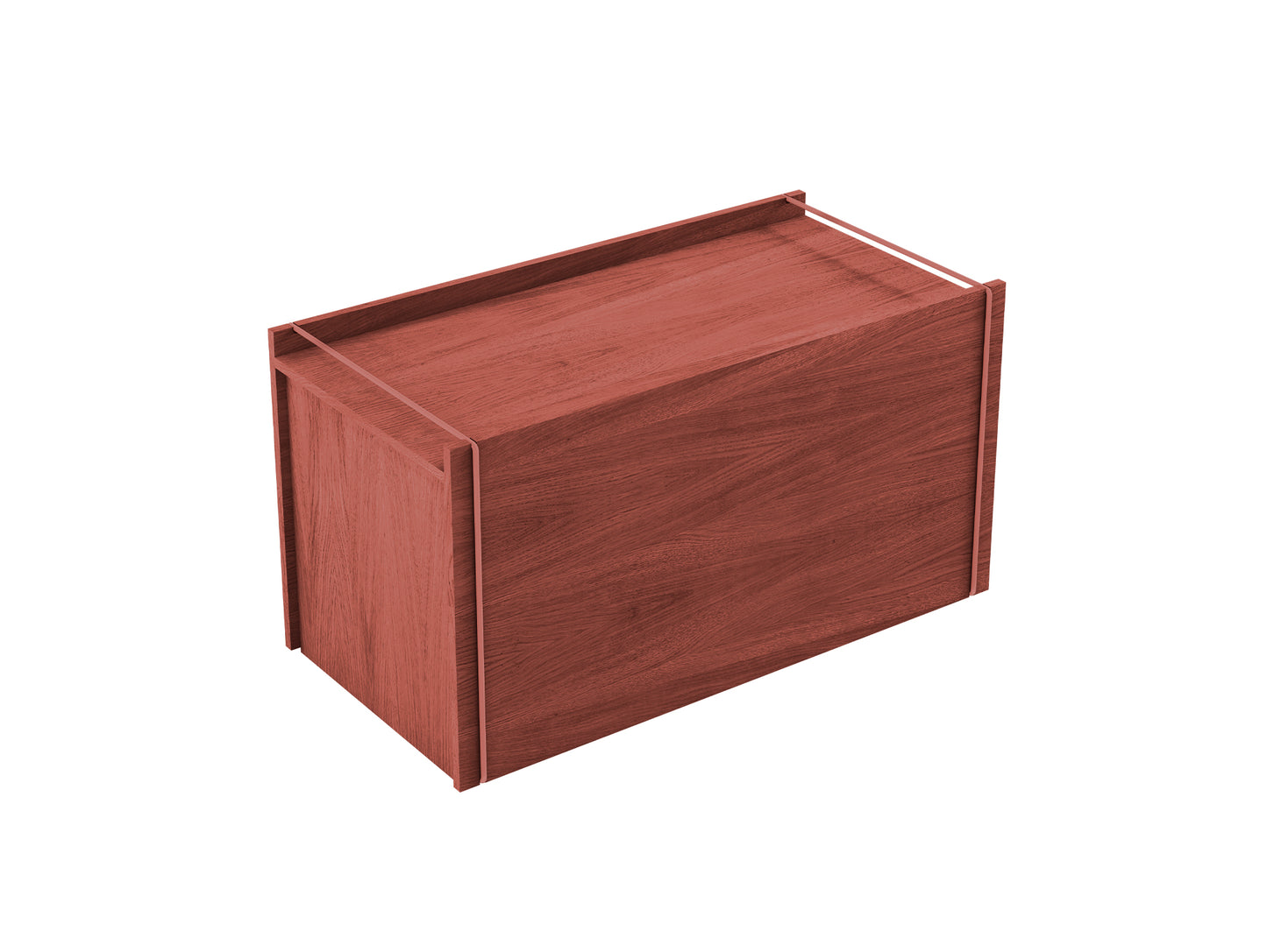 Storage Box Lid by Moebe - Earthy Red Oak