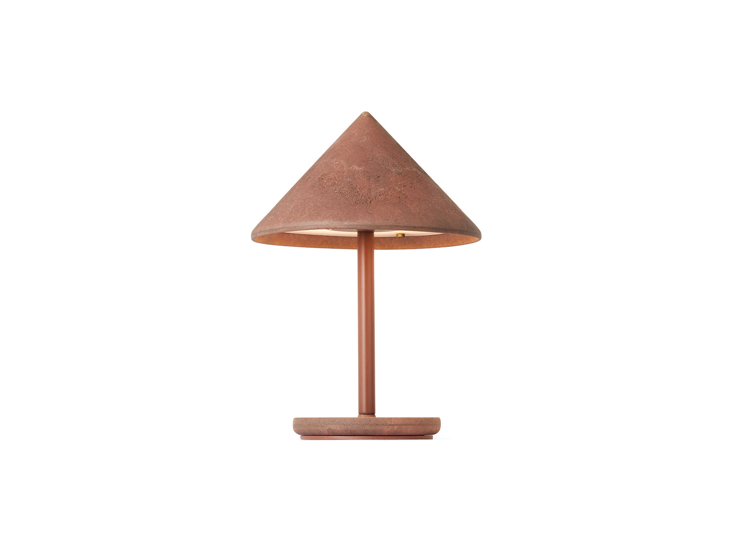 Terra Portable Lamp by Mater - Rust Red