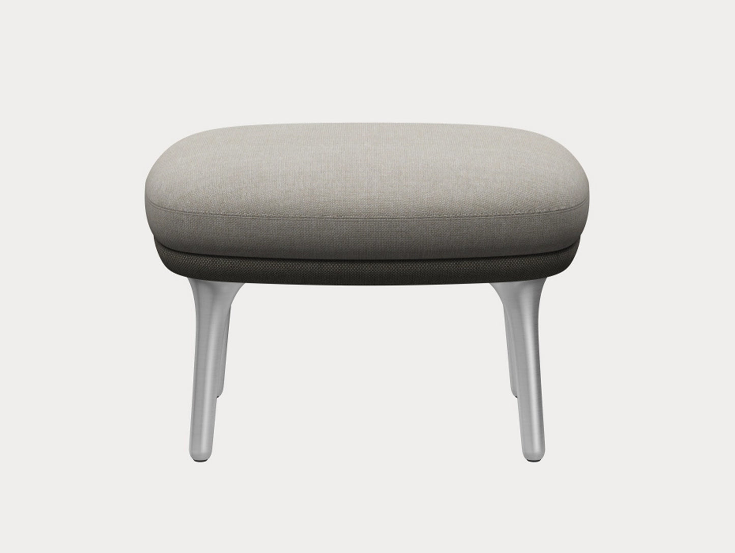 Fri Ottoman by Fritz Hansen - Outside: Hallingdal 65 123 / Seat: Sunniva 3 717