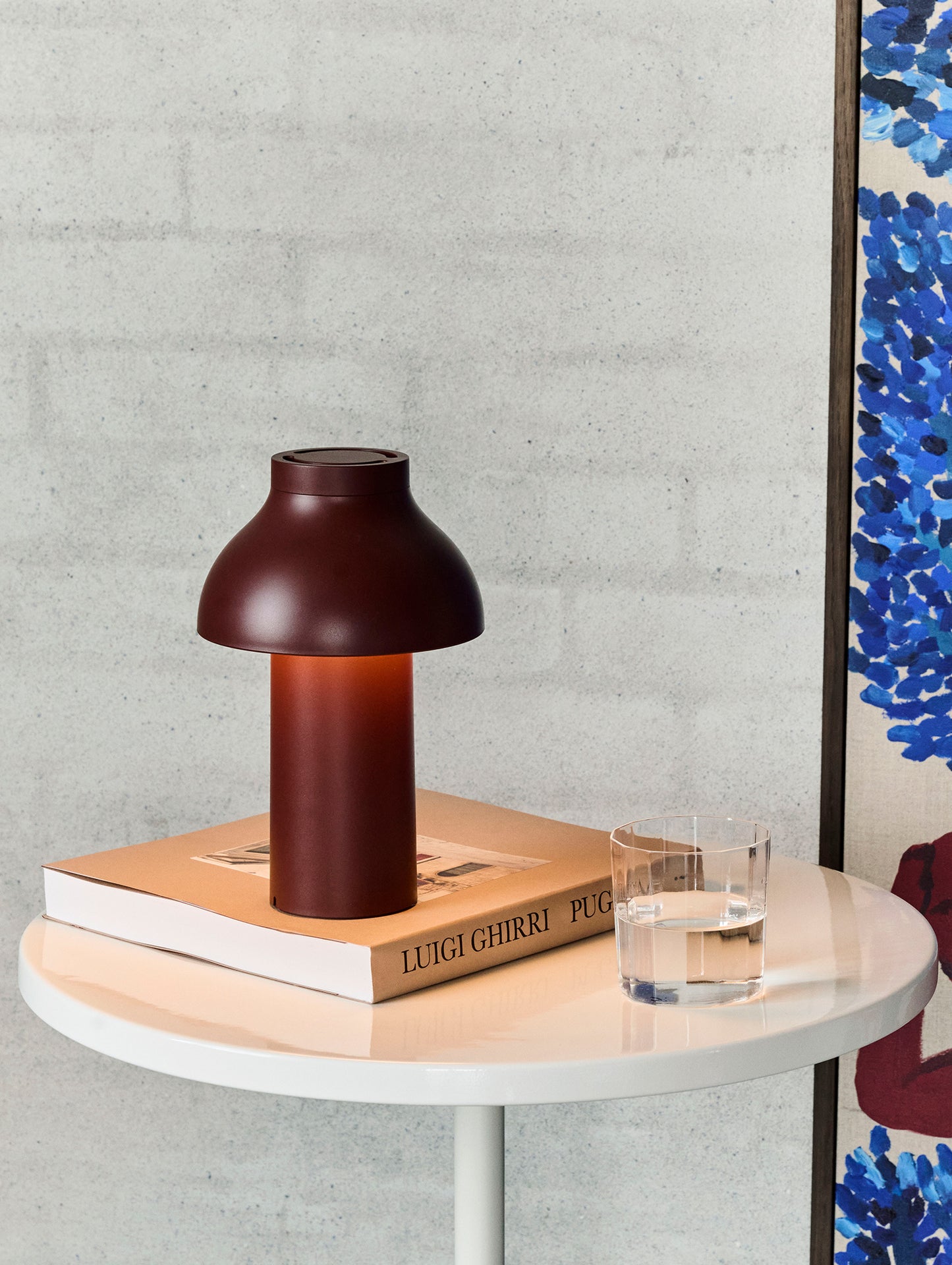 PC Portable Lamp 2.0 by HAY - Iron Red